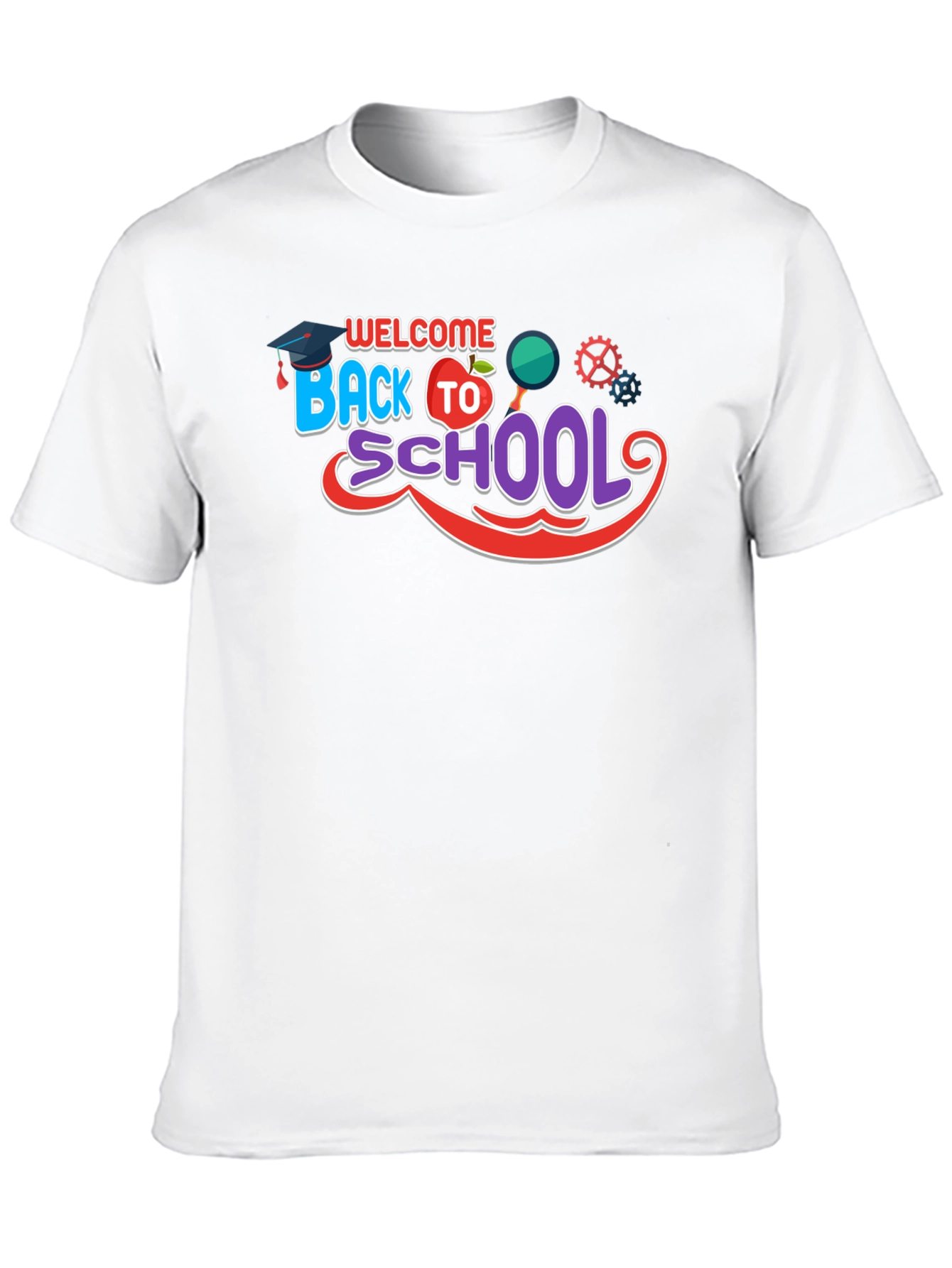 Welcome Back To School Black T-Shirt