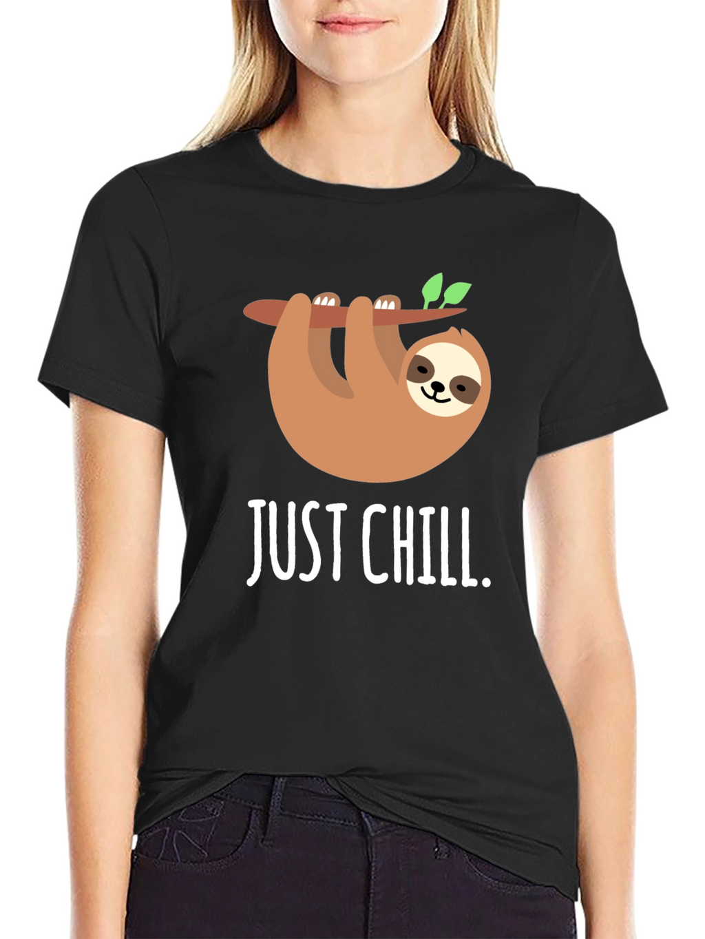 Just Chill Sloth Graphic Tee