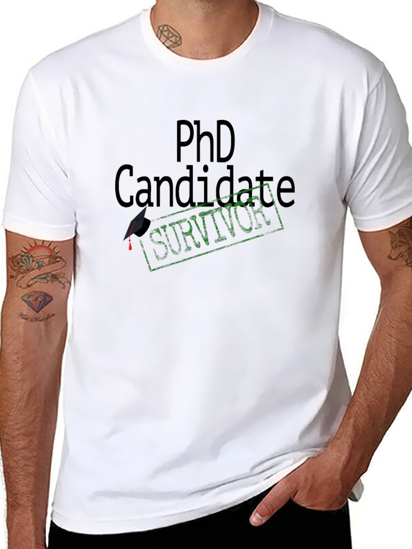 PhD Candidate Survivor T-Shirt