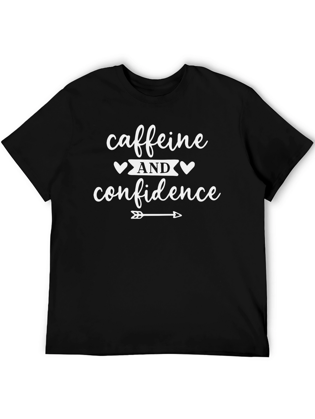 Caffeine and Confidence Graphic Tee