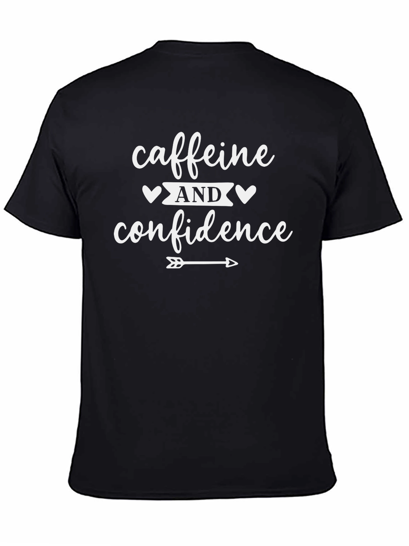 Caffeine and Confidence Graphic Tee