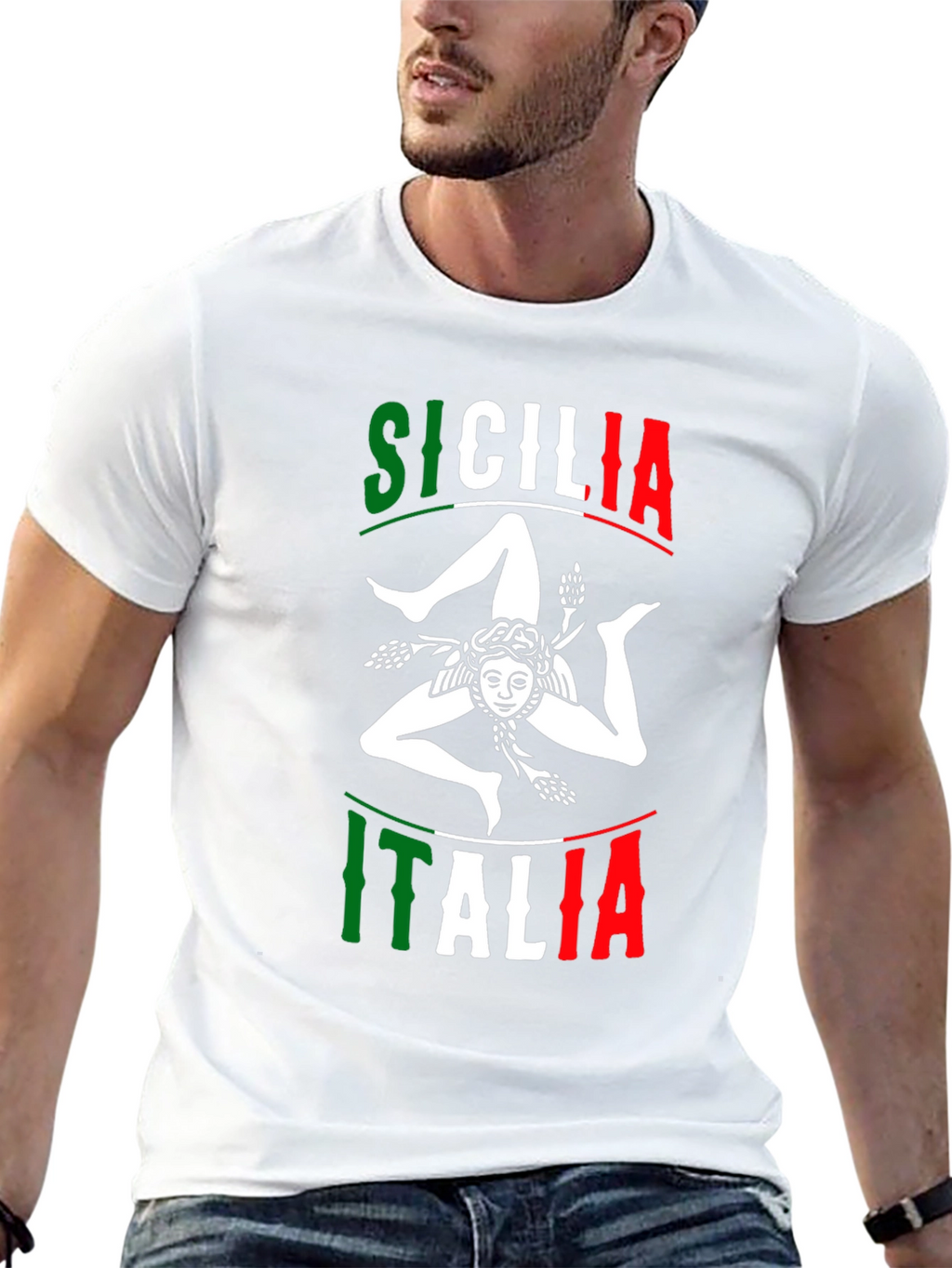 Sicilia Italia Trinacria T-Shirt