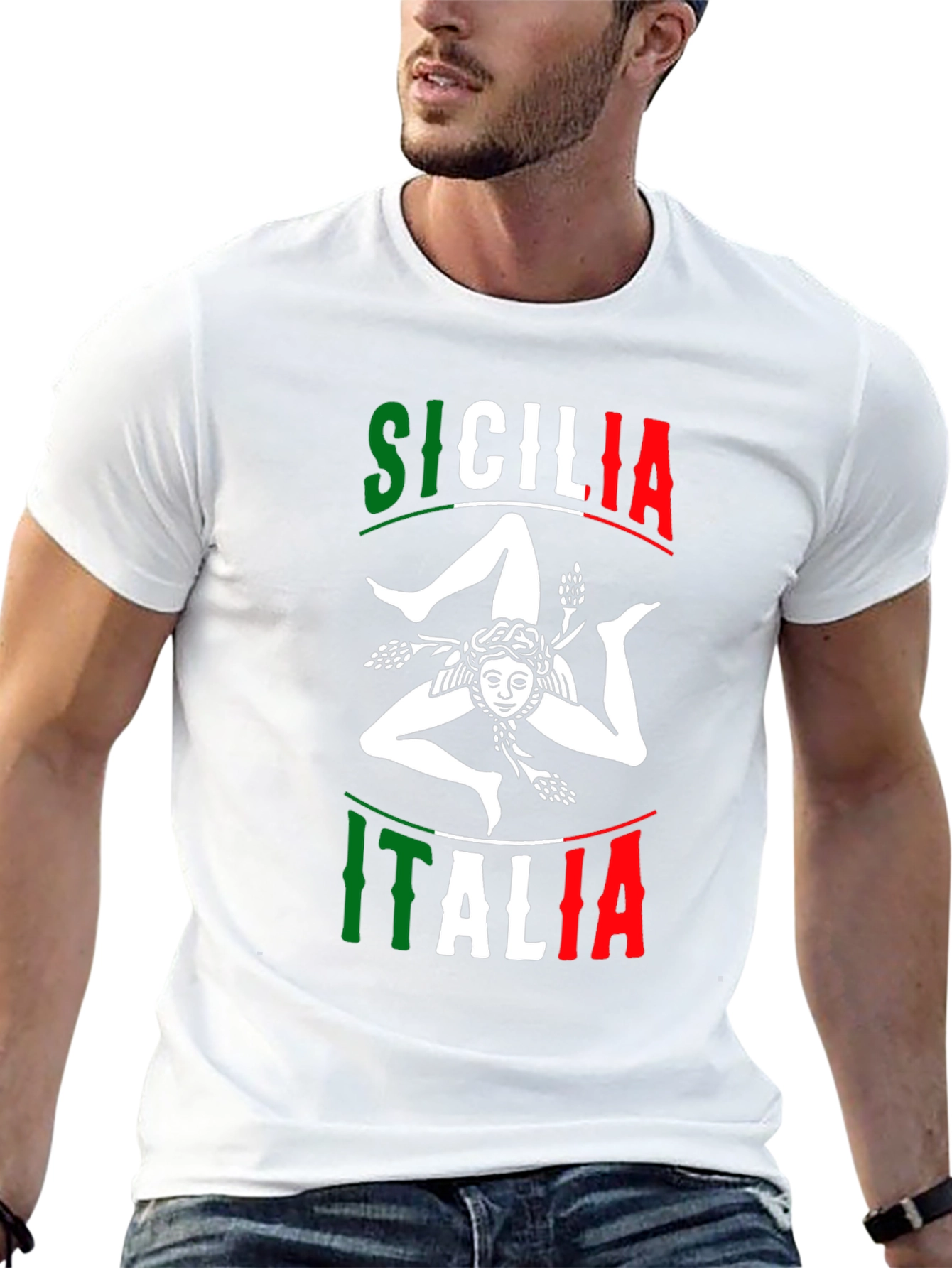 Sicilia Italia Trinacria T-Shirt