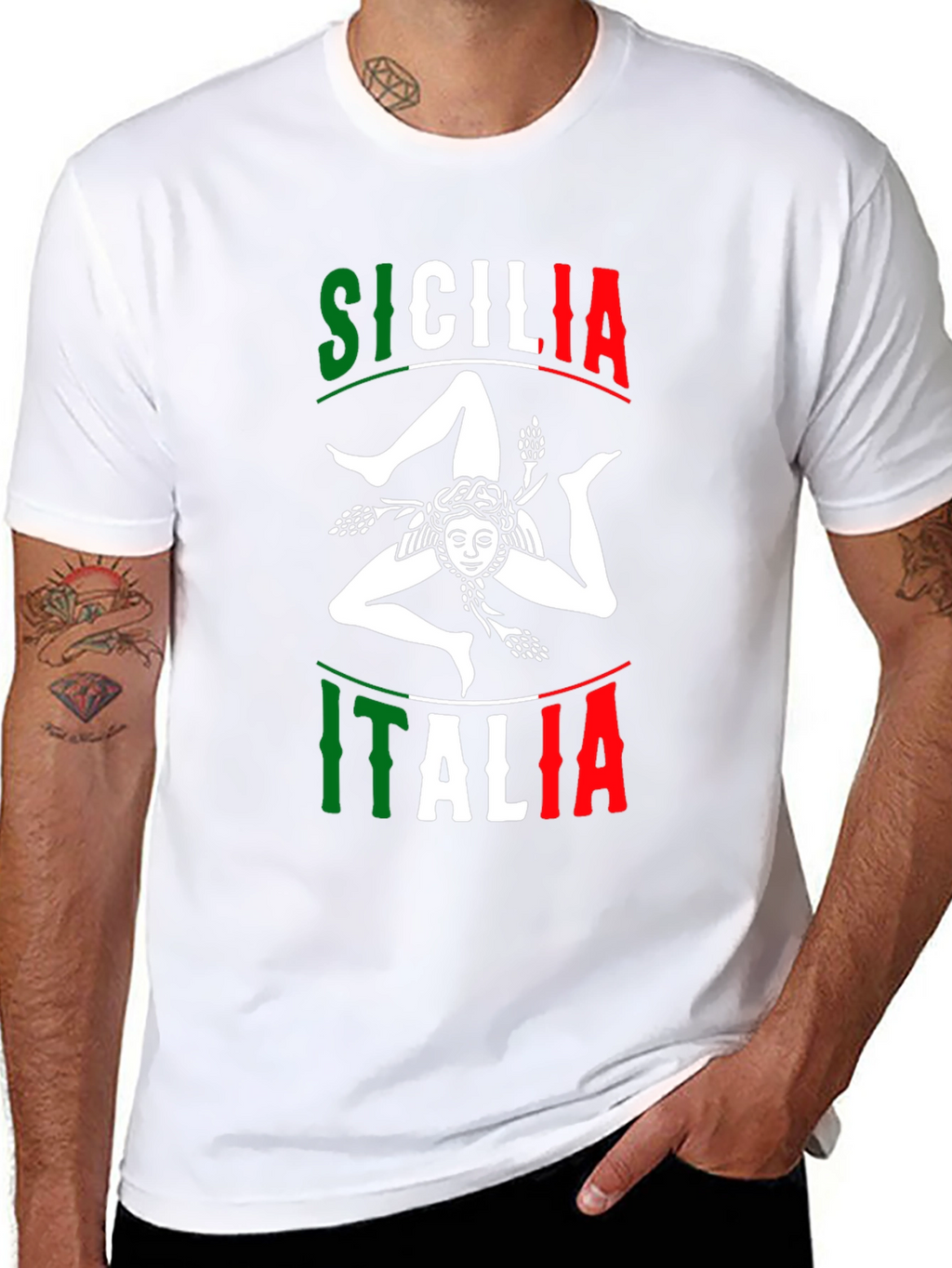 Sicilia Italia Trinacria T-Shirt