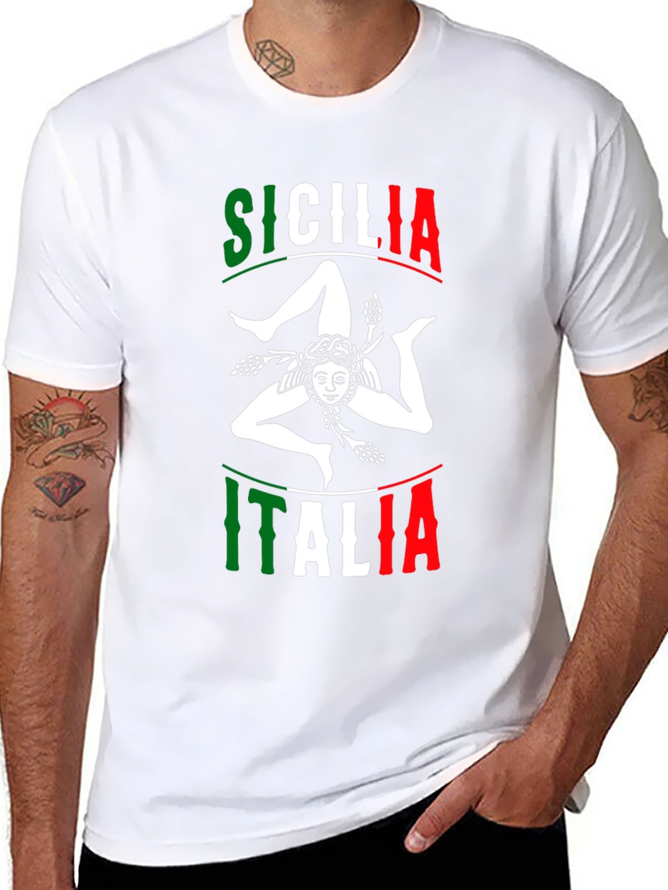 Sicilia Italia Trinacria T-Shirt