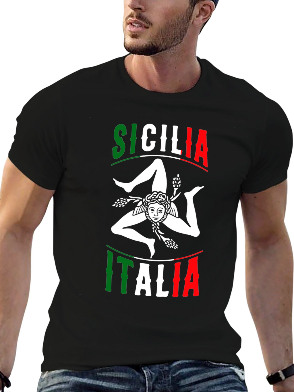 Sicilia Italia Trinacria T-Shirt