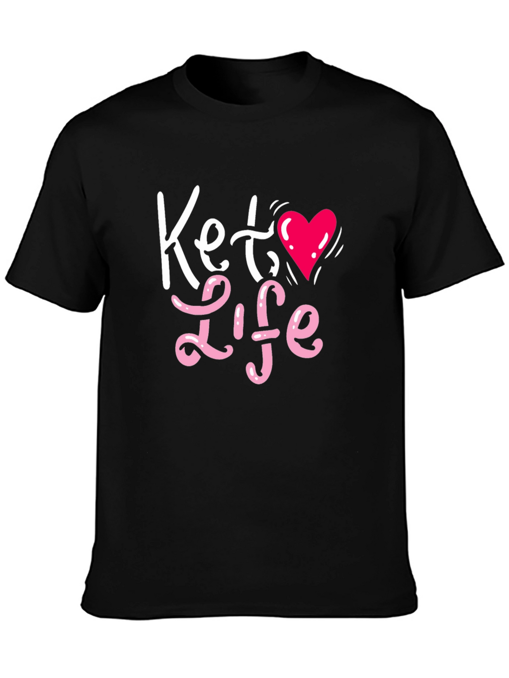 Keto Life Graphic T-Shirt - Stylish & Comfortable