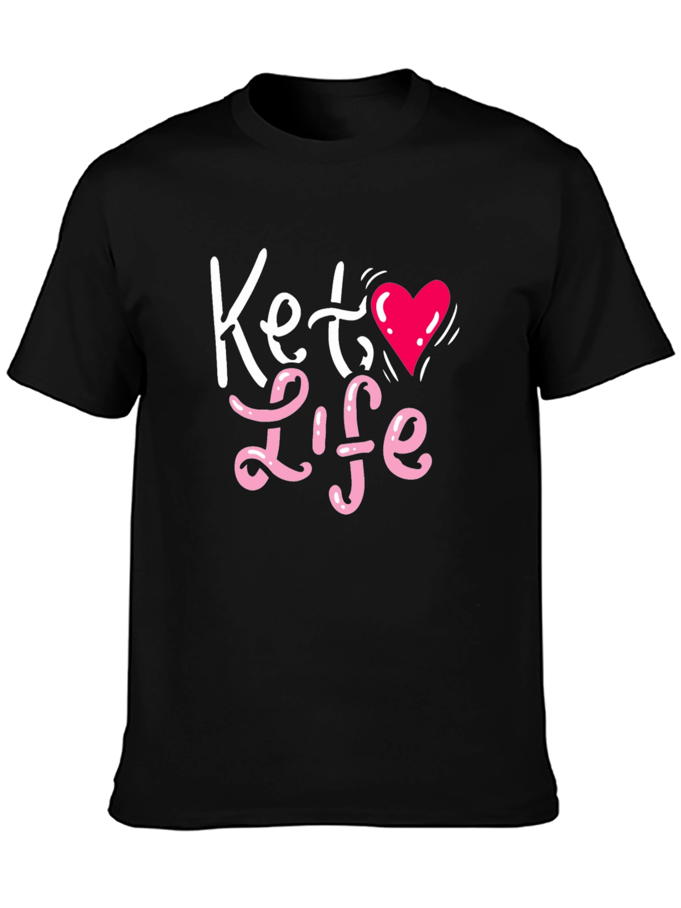 Keto Life Graphic T-Shirt - Stylish & Comfortable