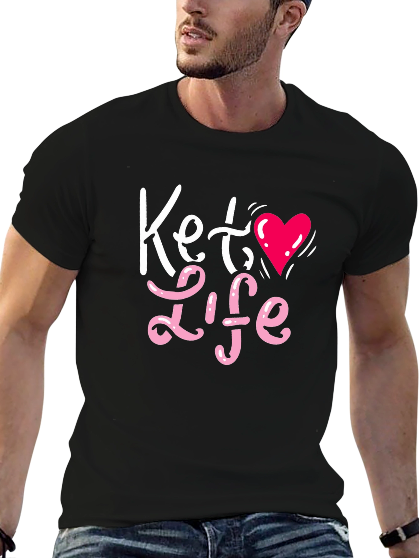 Keto Life Graphic T-Shirt - Stylish & Comfortable