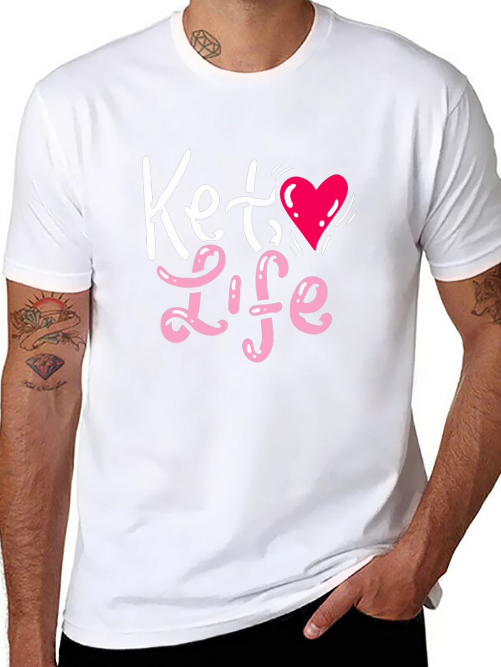 Keto Life Graphic T-Shirt - Stylish & Comfortable
