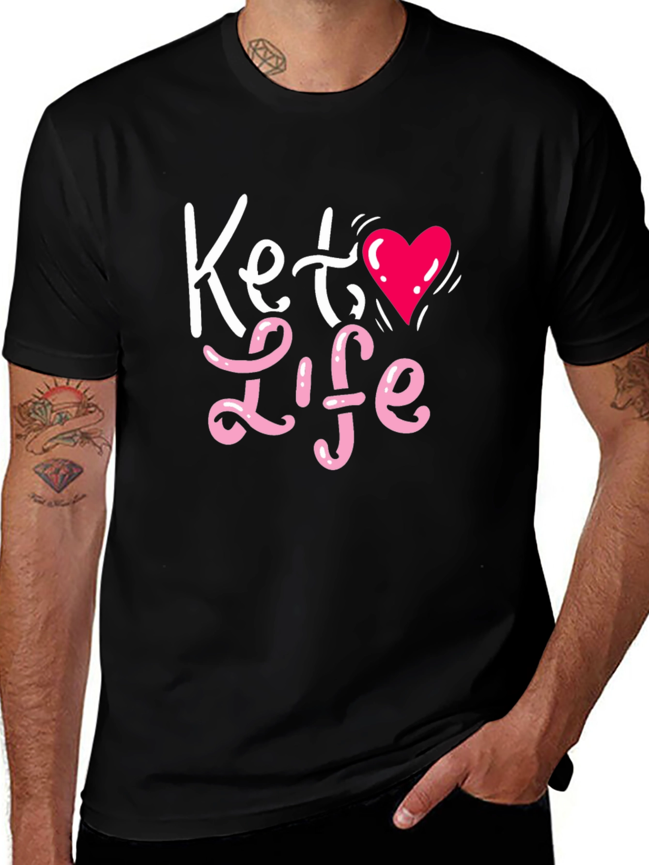 Keto Life Graphic T-Shirt - Stylish & Comfortable