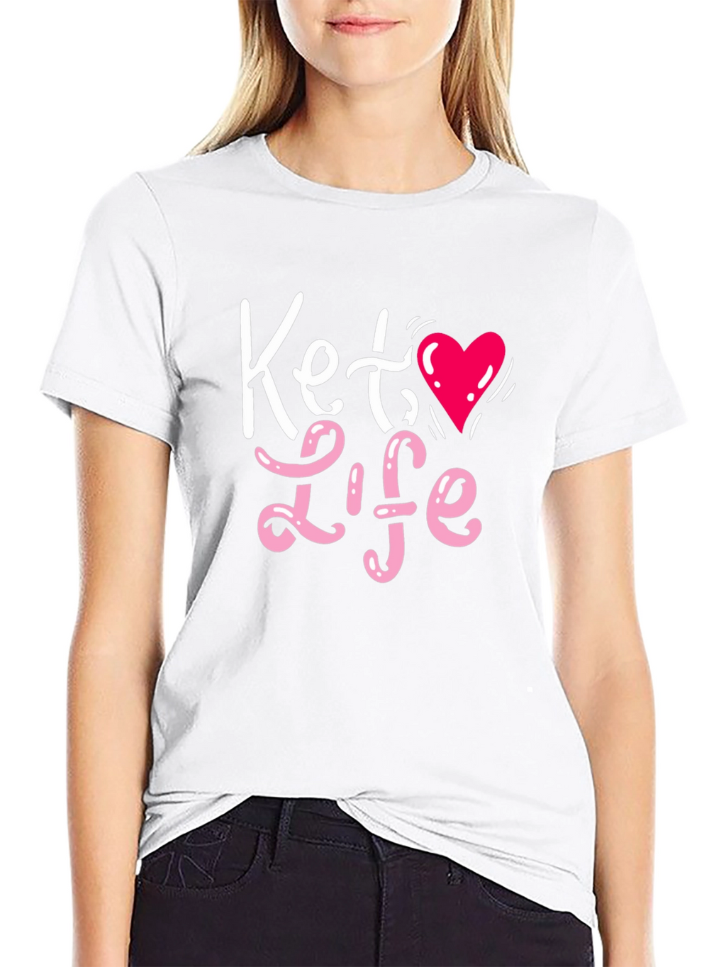 Keto Life Graphic T-Shirt - Stylish & Comfortable