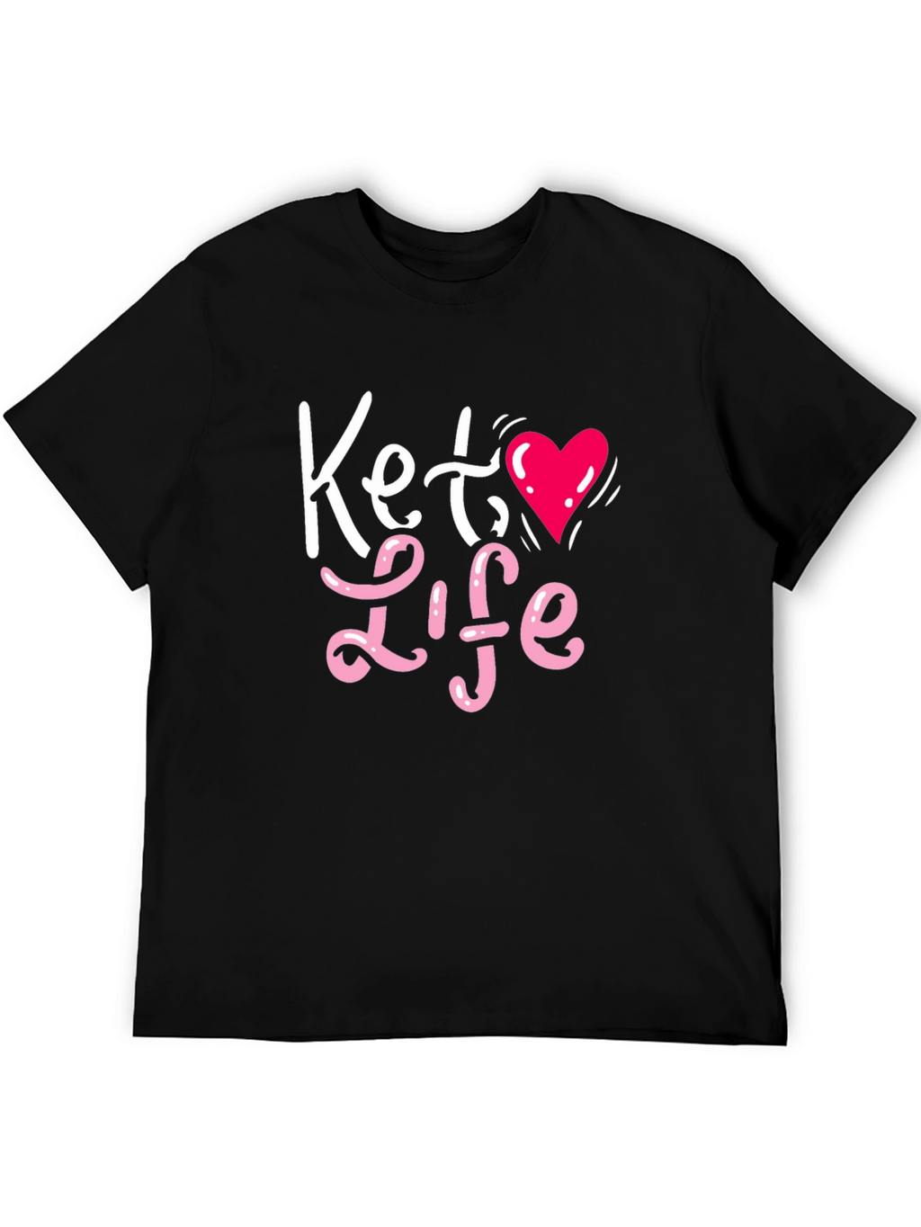 Keto Life Graphic T-Shirt - Stylish & Comfortable