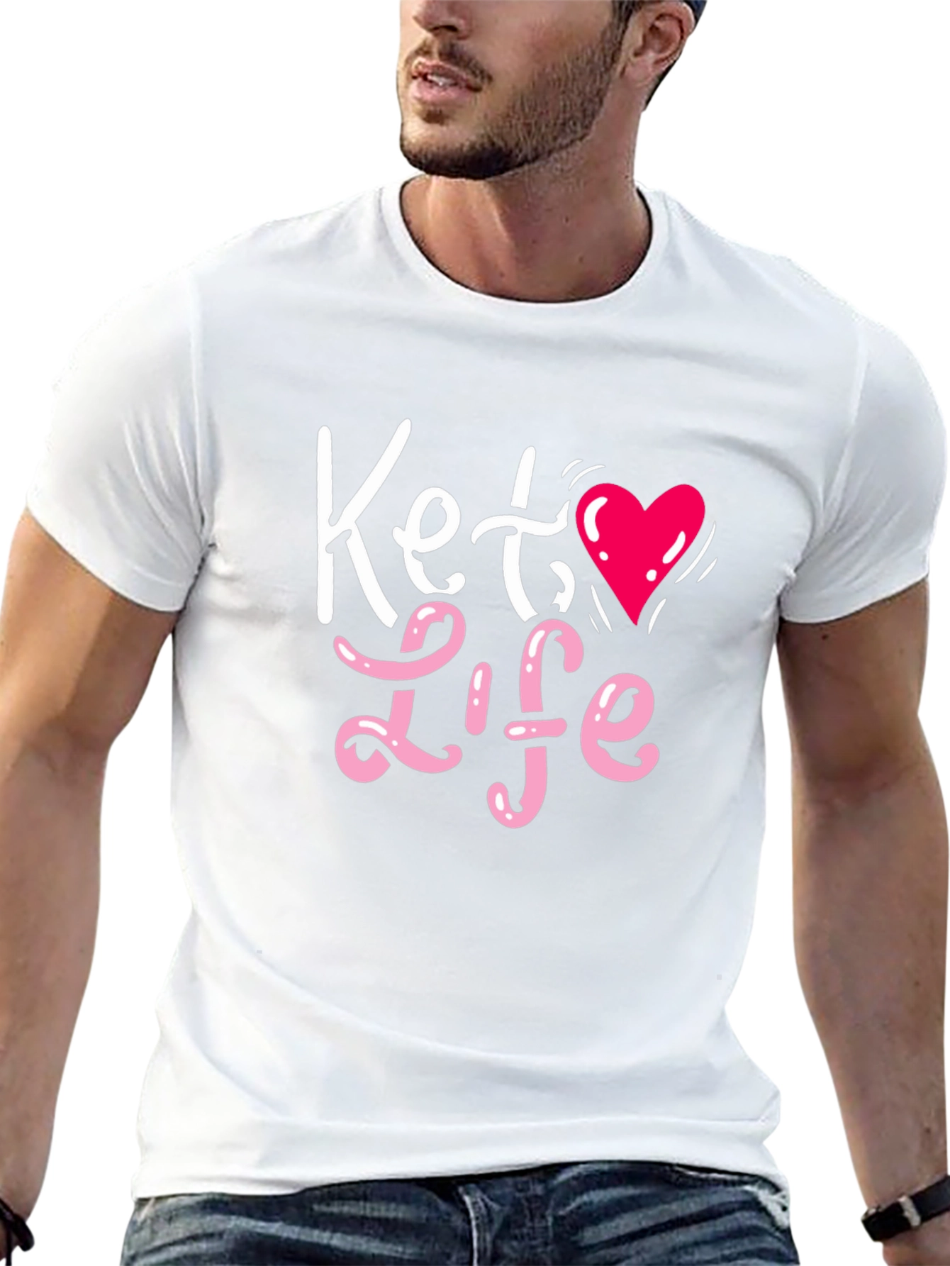 Keto Life Graphic T-Shirt - Stylish & Comfortable