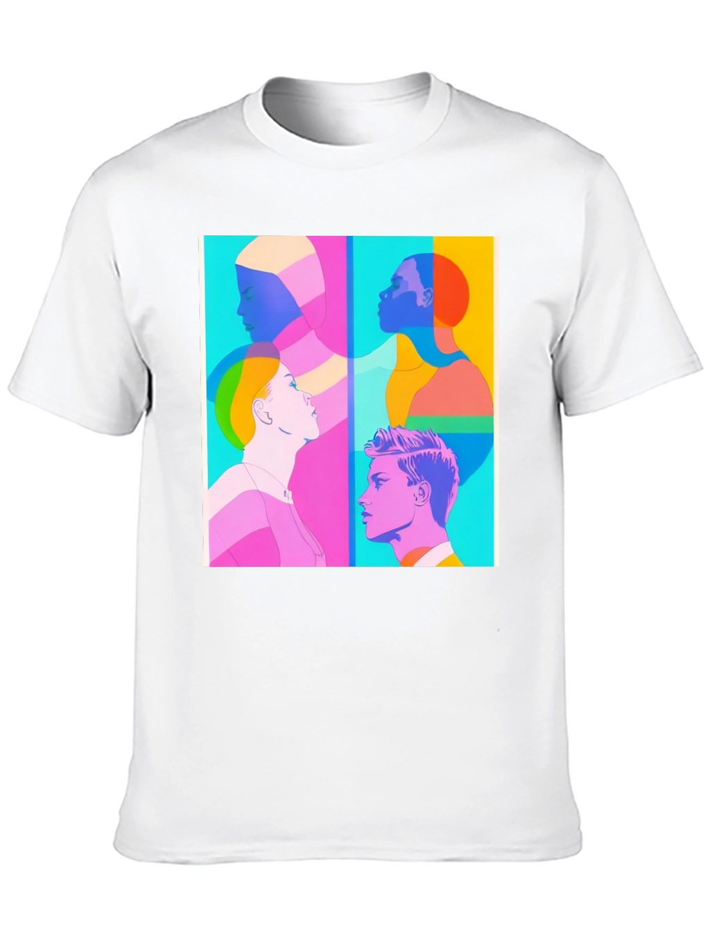 Modern Art Graphic Tee - Unisex Black T-Shirt