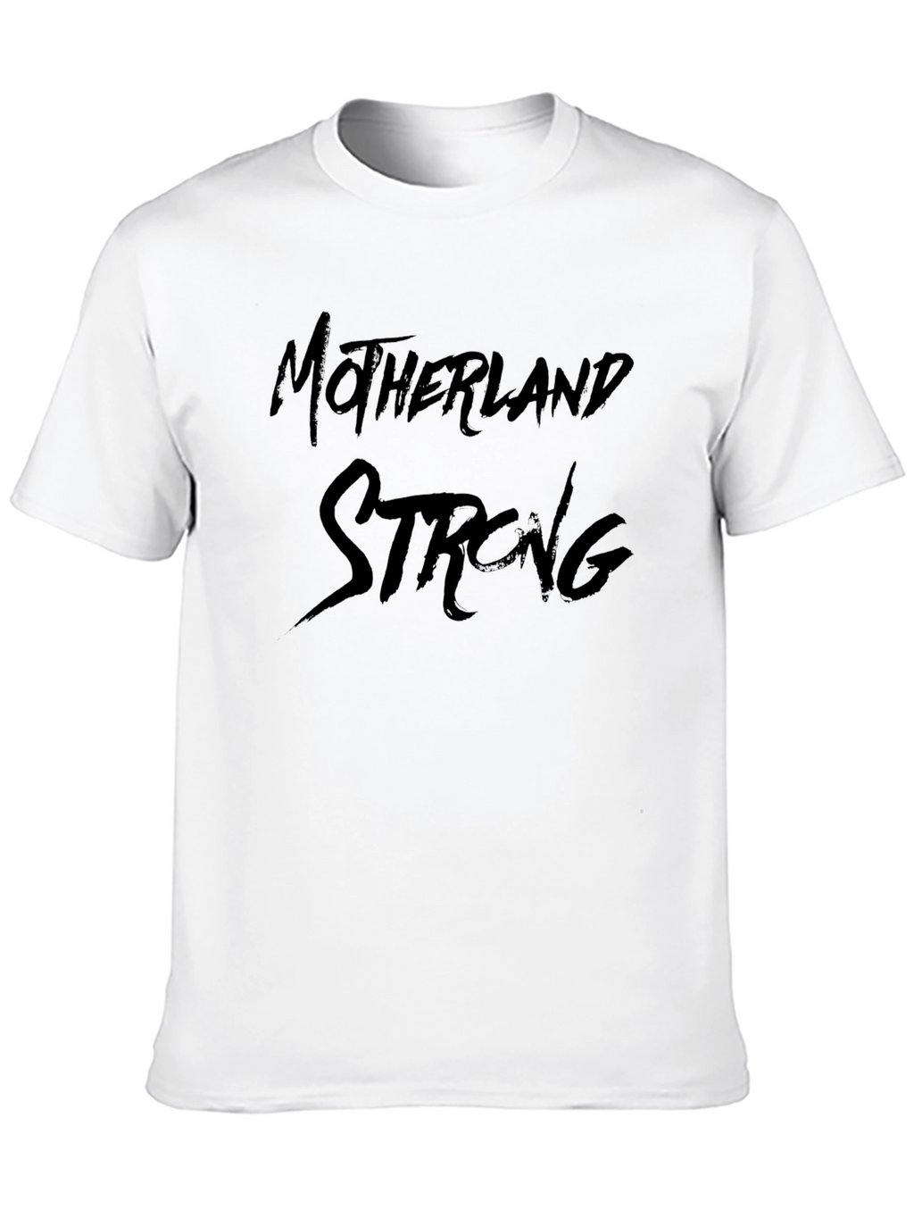 Motherland Strong Graphic Tee - Black T-Shirt