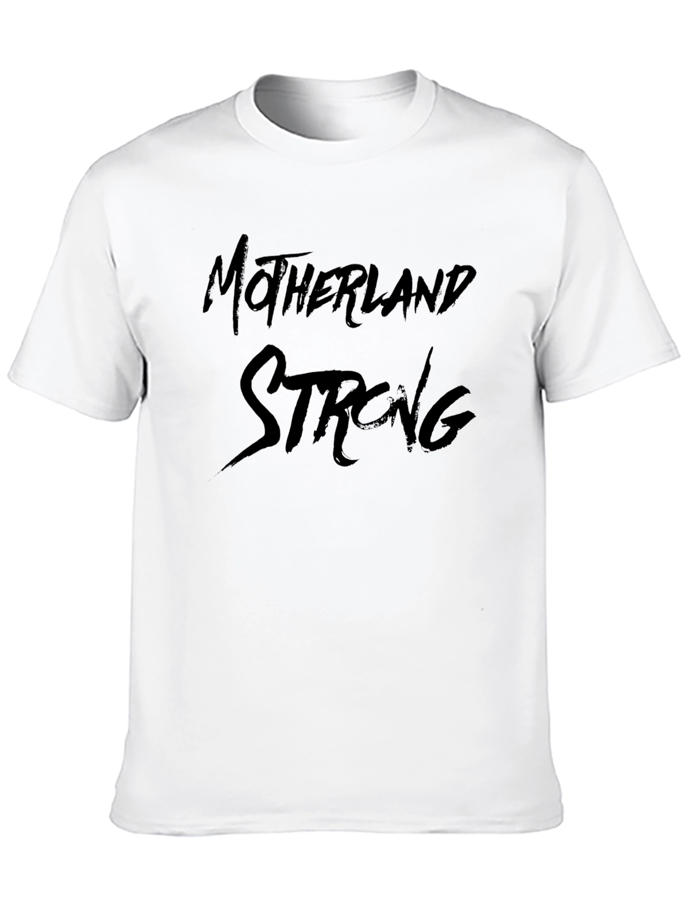 Motherland Strong Graphic Tee - Black T-Shirt
