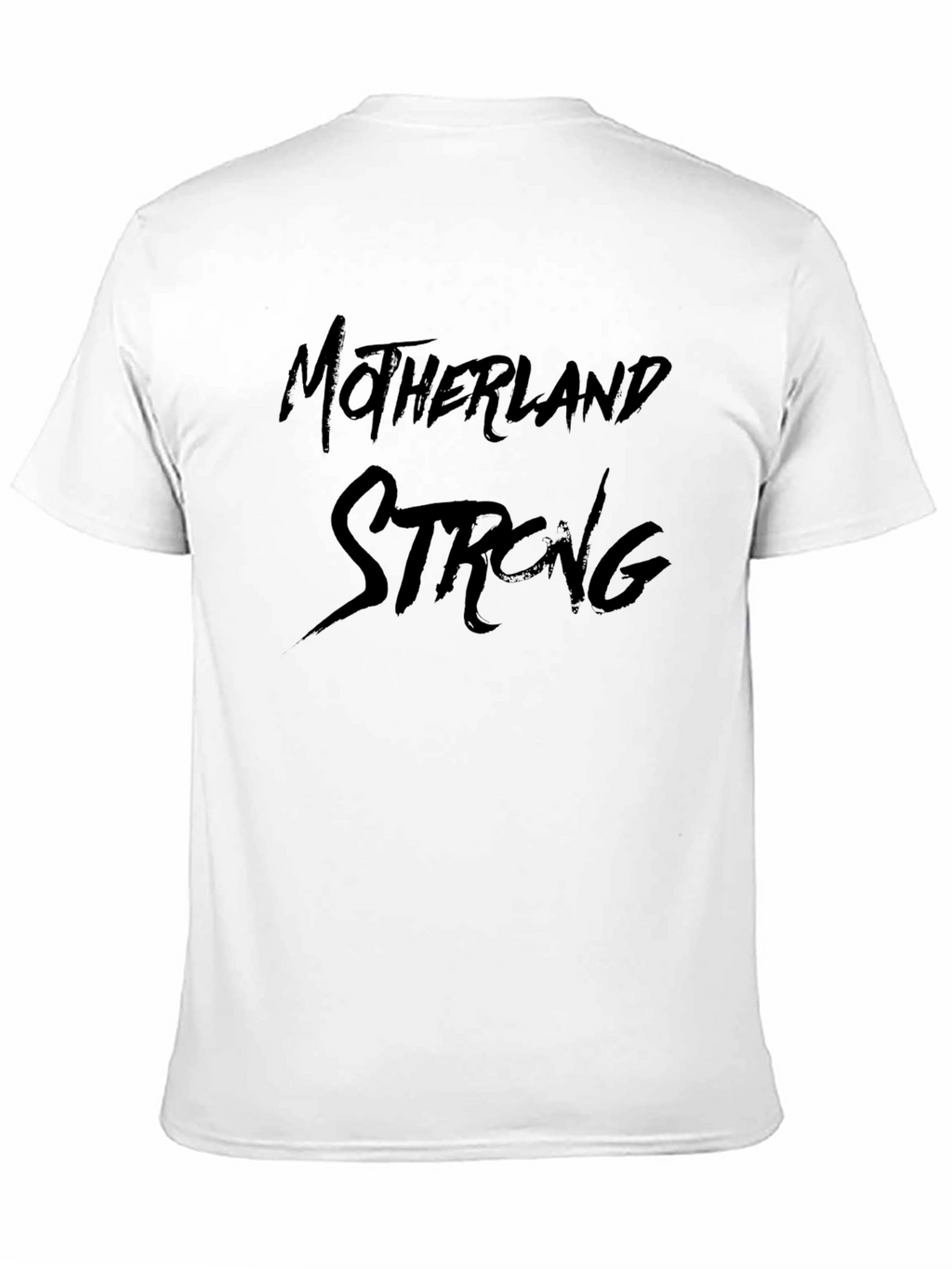Motherland Strong Graphic Tee - Black T-Shirt