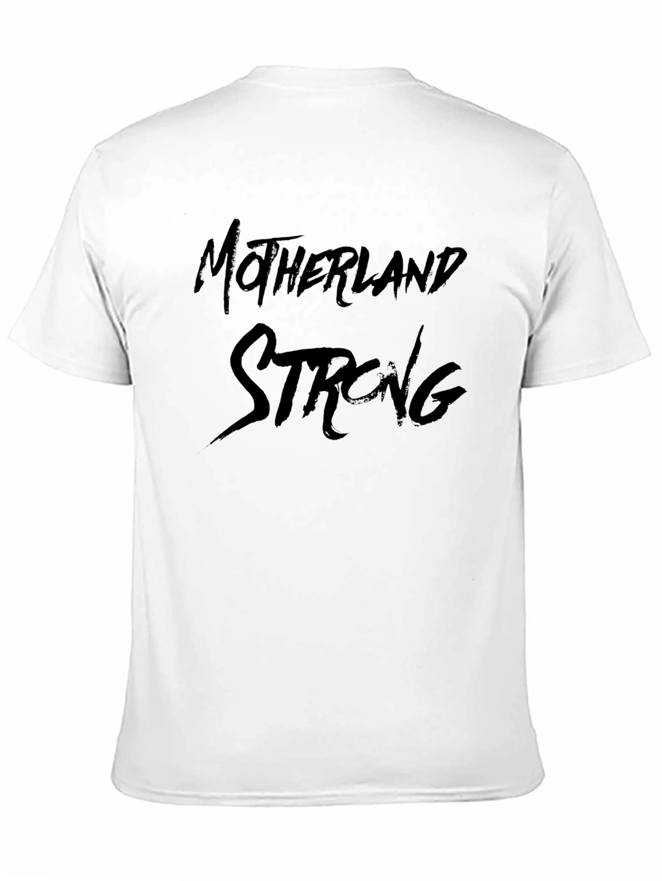 Motherland Strong Graphic Tee - Black T-Shirt