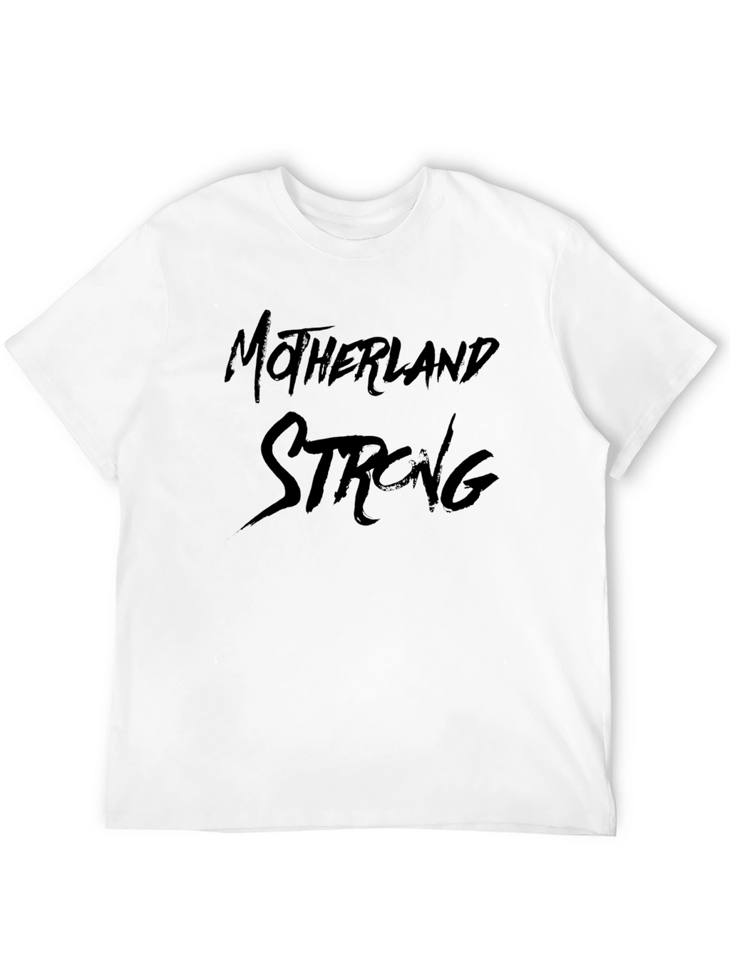 Motherland Strong Graphic Tee - Black T-Shirt