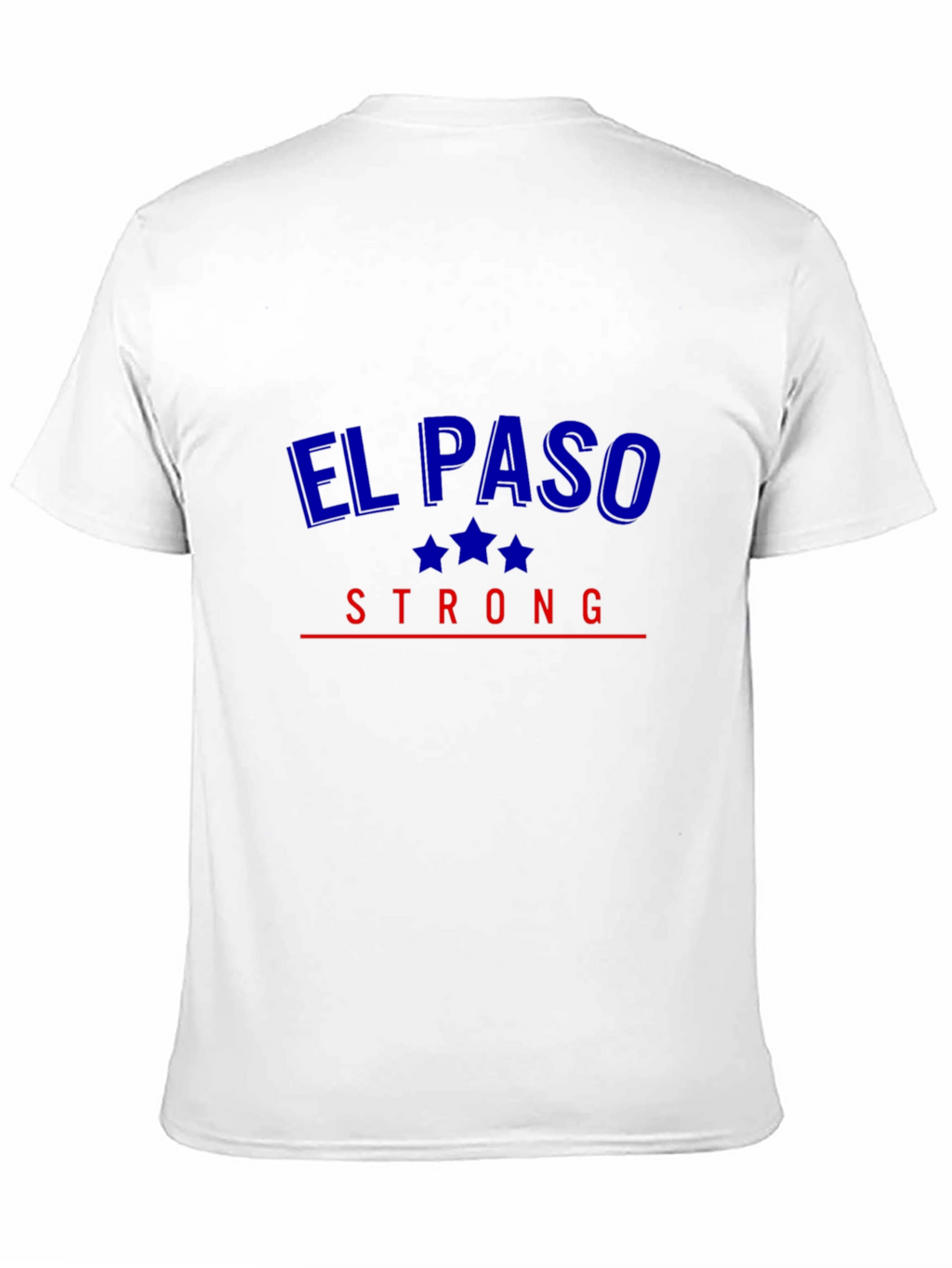 El Paso Strong Graphic Tee - Patriotic Design
