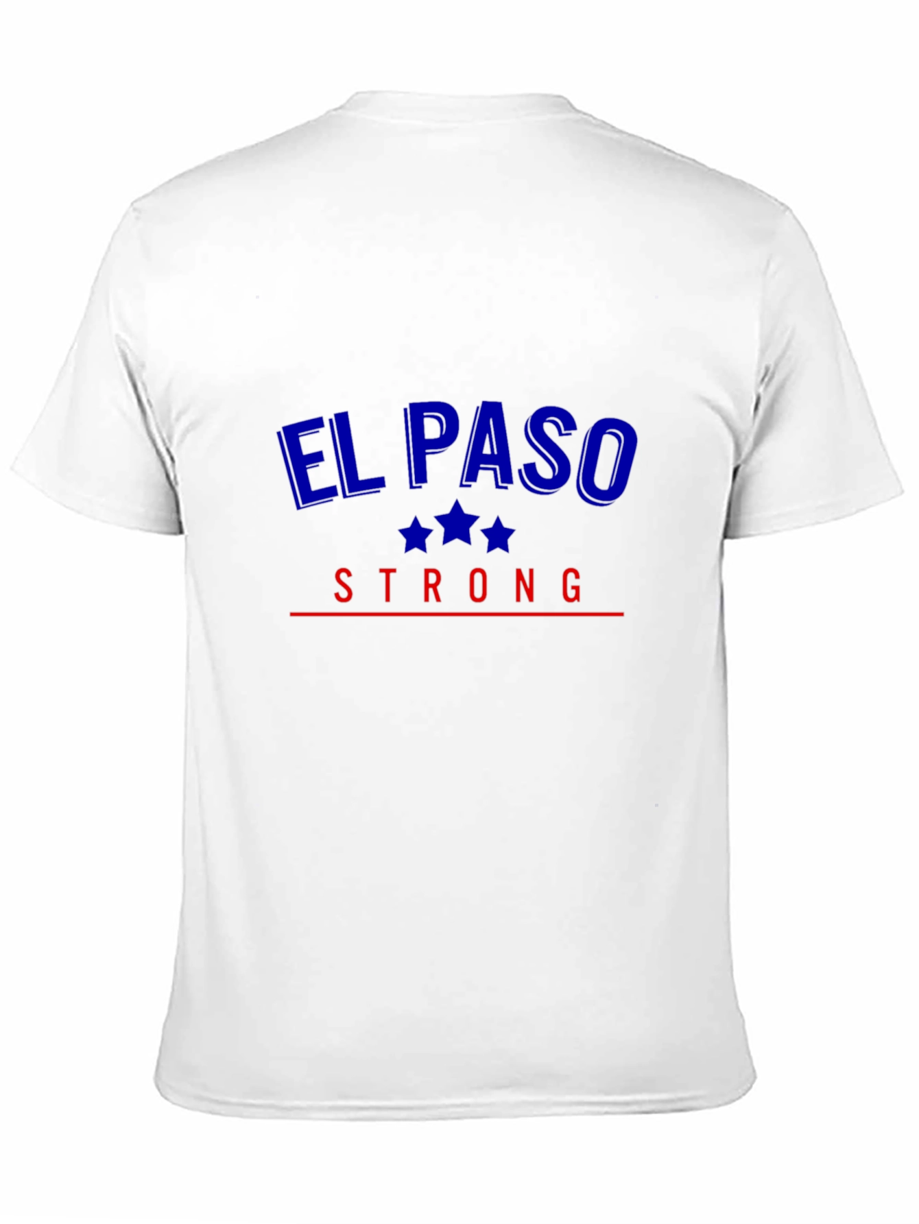 El Paso Strong Graphic Tee - Patriotic Design