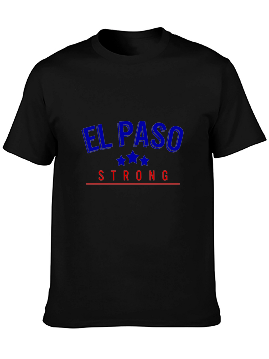 El Paso Strong Graphic Tee - Patriotic Design