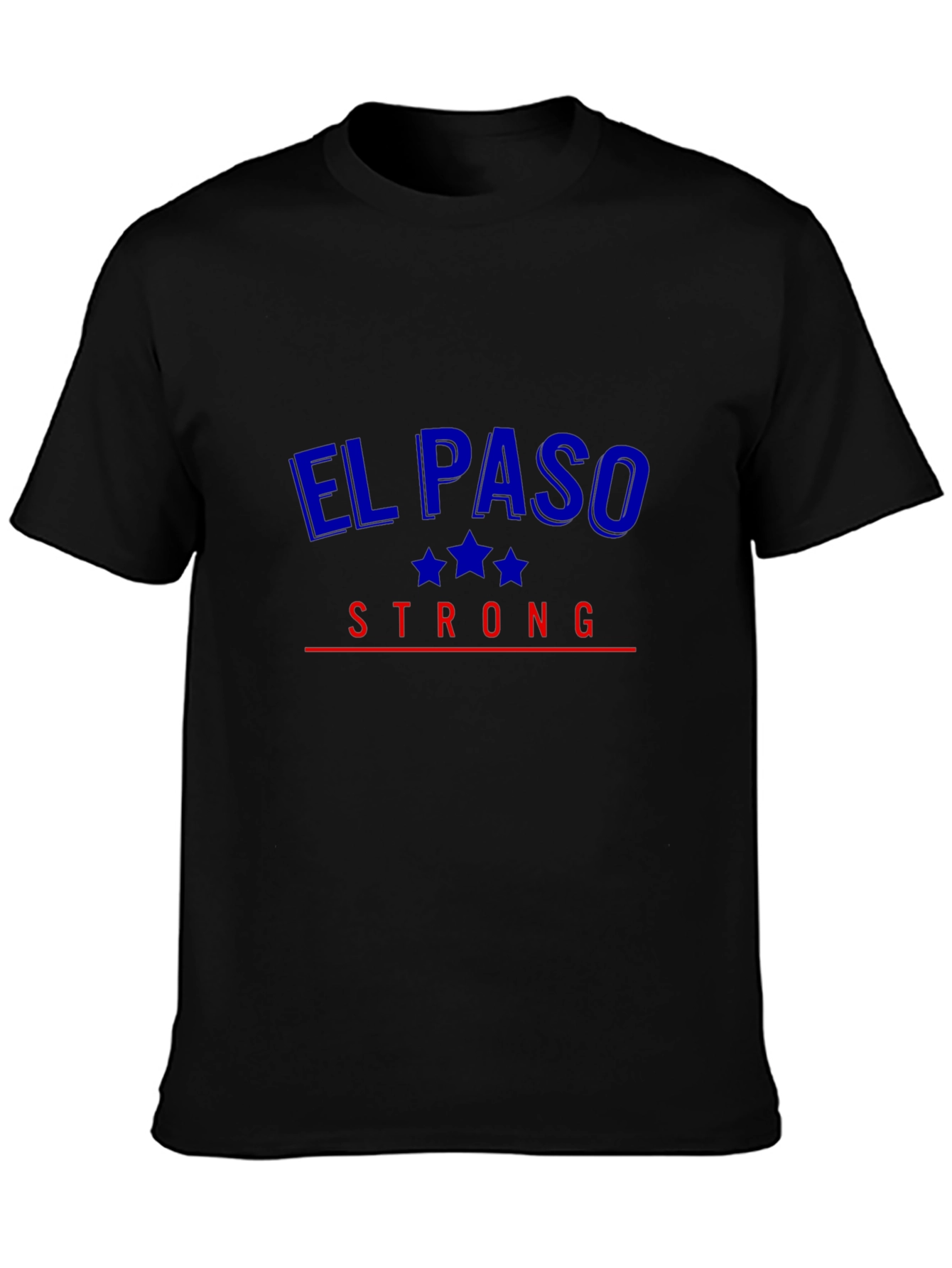 El Paso Strong Graphic Tee - Patriotic Design