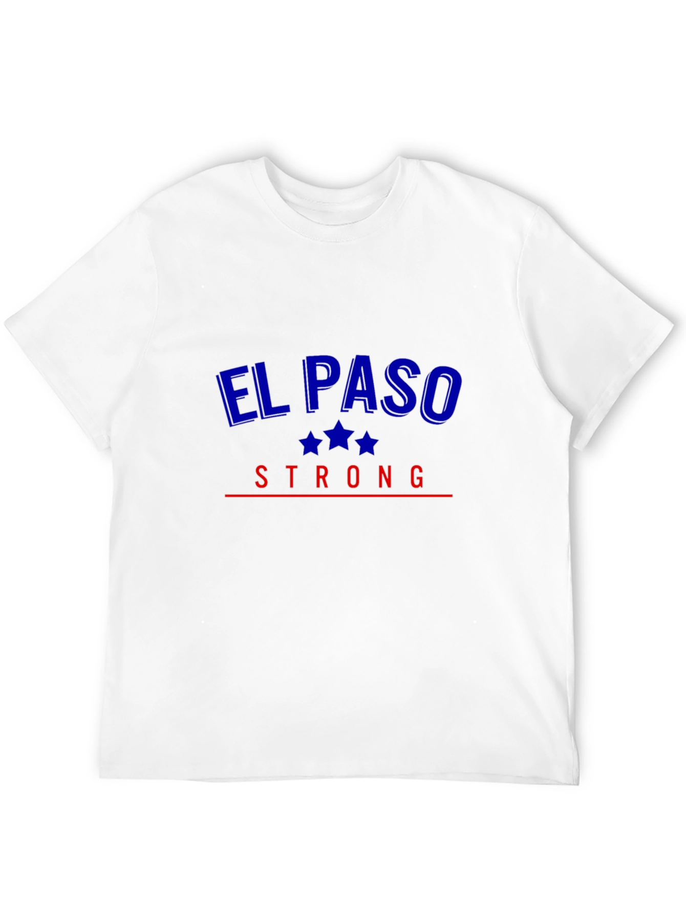 El Paso Strong Graphic Tee - Patriotic Design