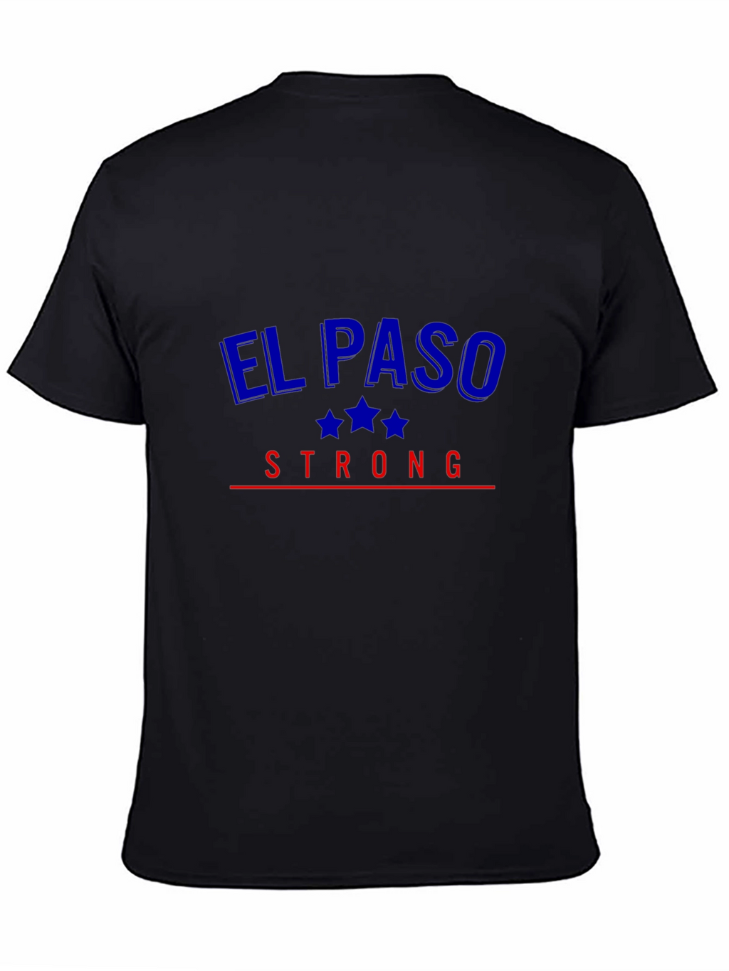 El Paso Strong Graphic Tee - Patriotic Design