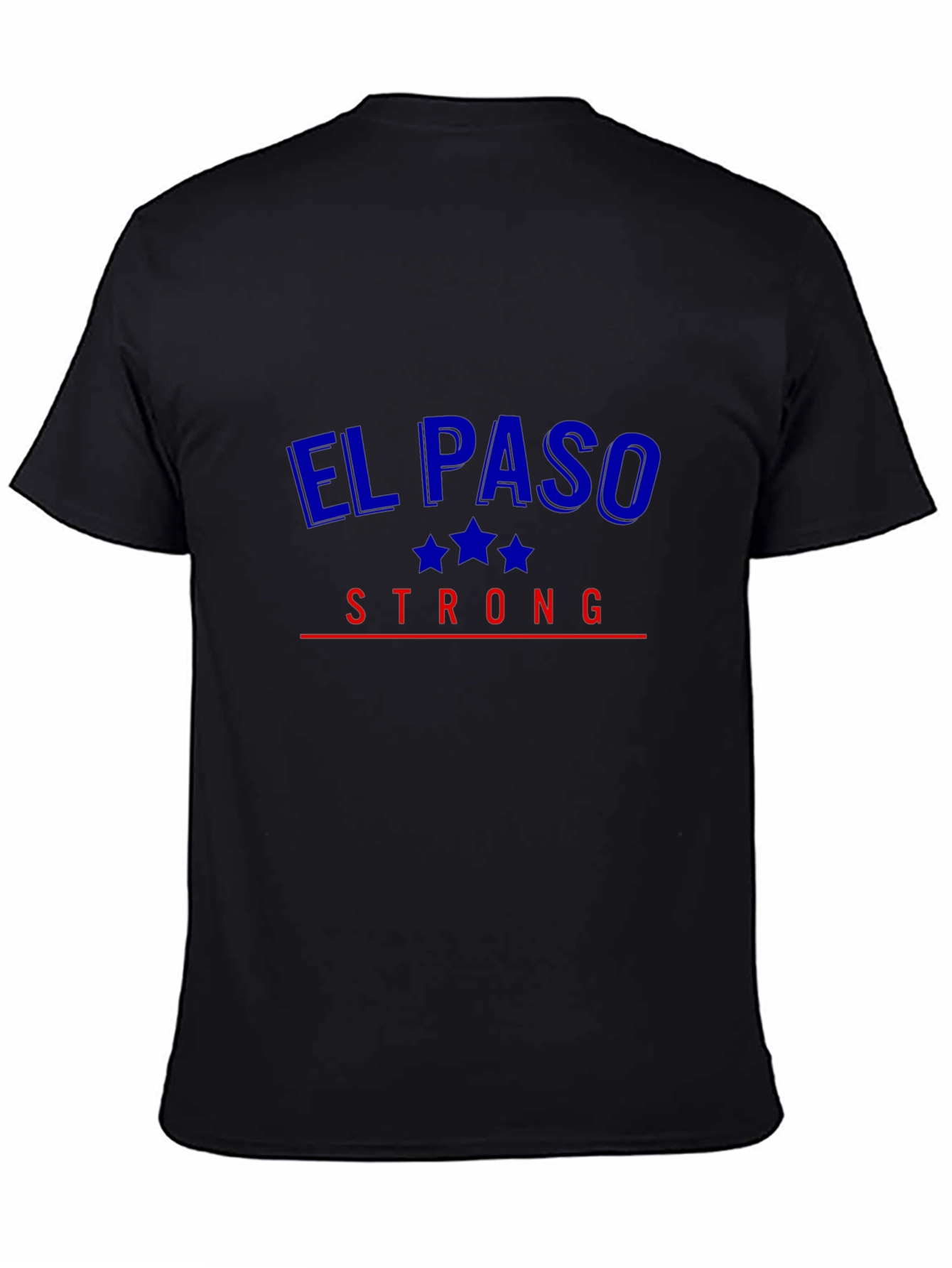 El Paso Strong Graphic Tee - Patriotic Design