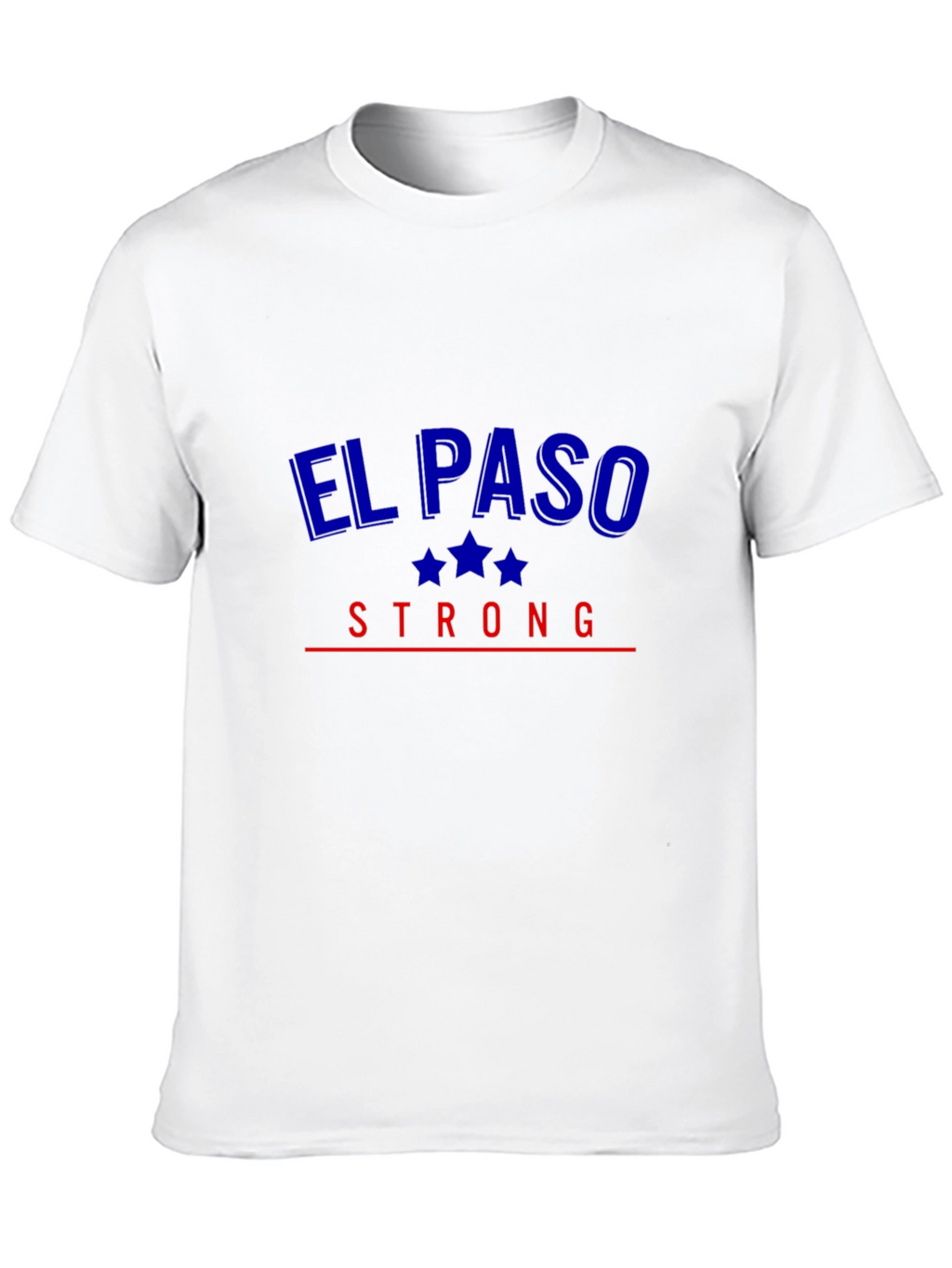 El Paso Strong Graphic Tee - Patriotic Design