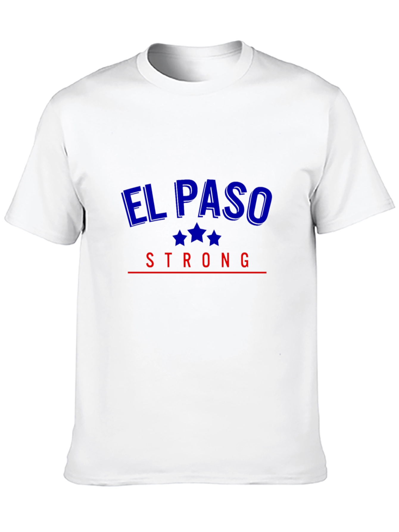 El Paso Strong Graphic Tee - Patriotic Design