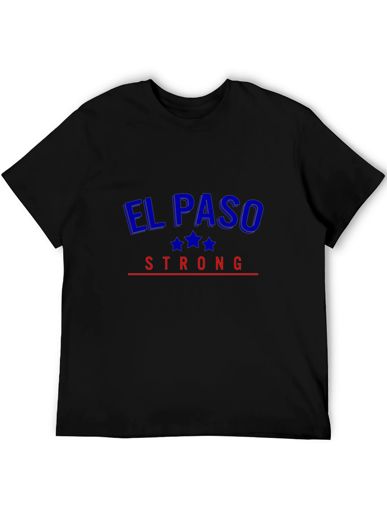 El Paso Strong Graphic Tee - Patriotic Design