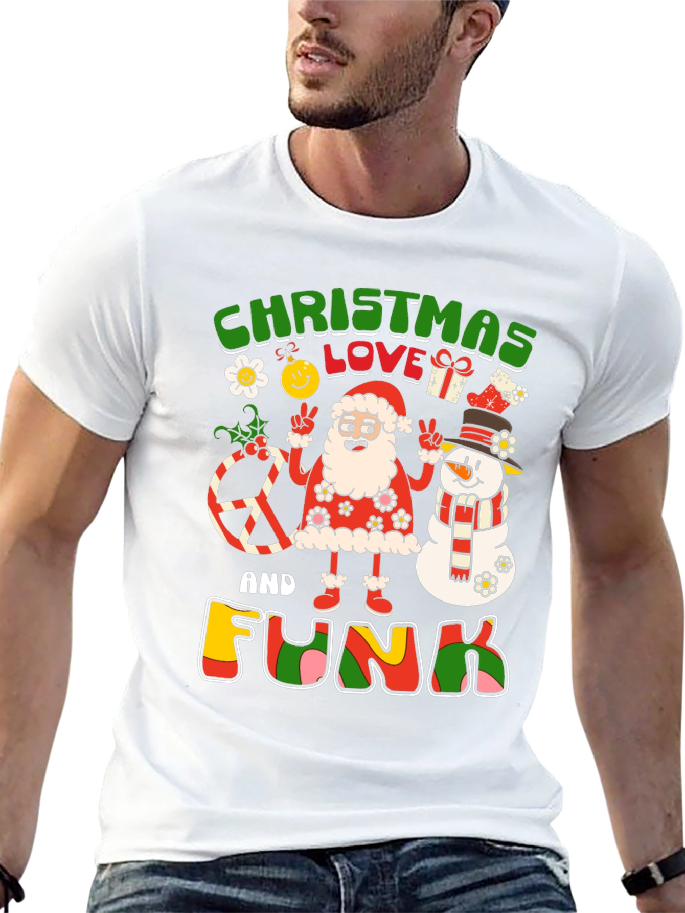 Christmas Love and Funk T-Shirt