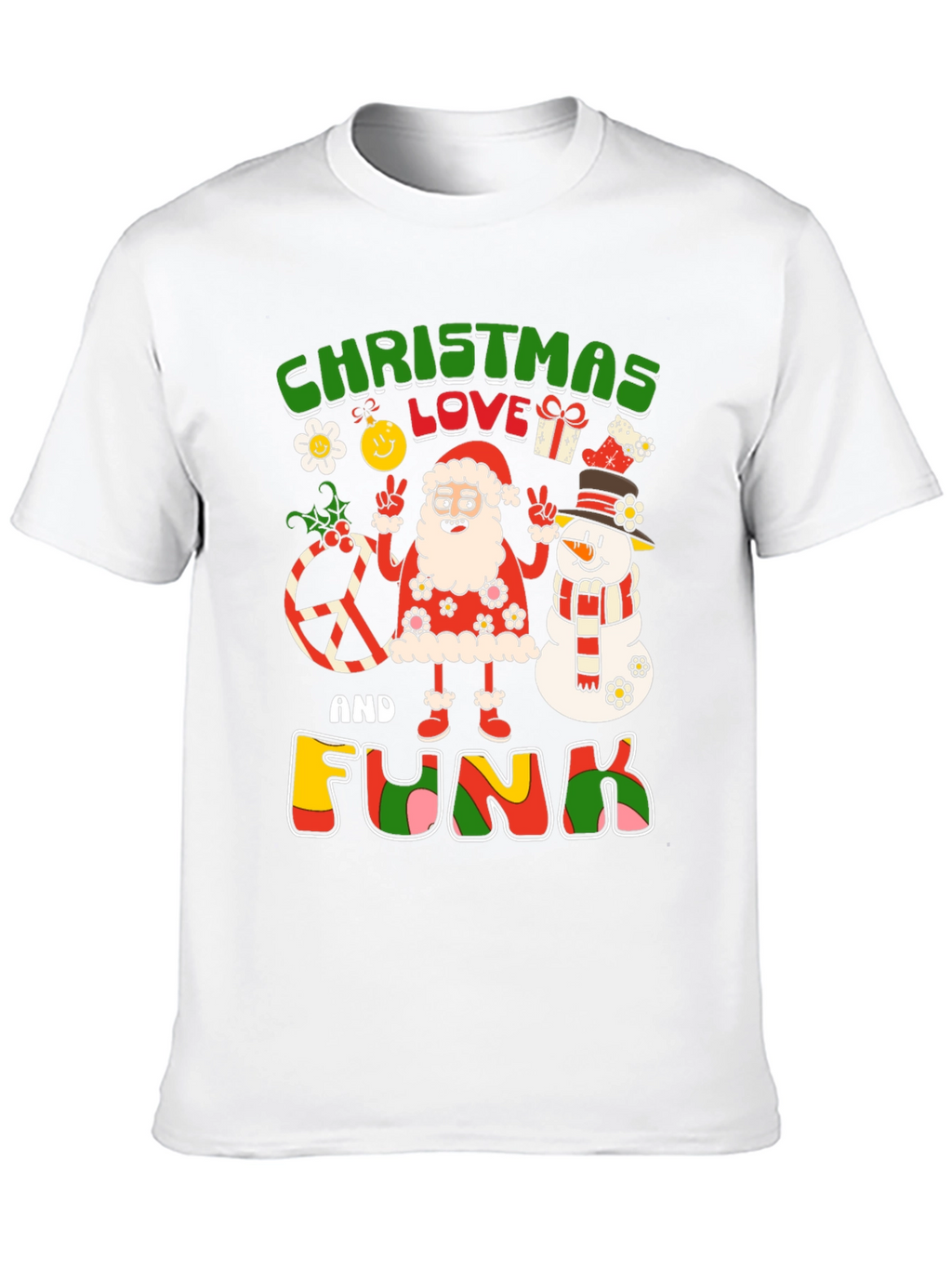Christmas Love and Funk T-Shirt