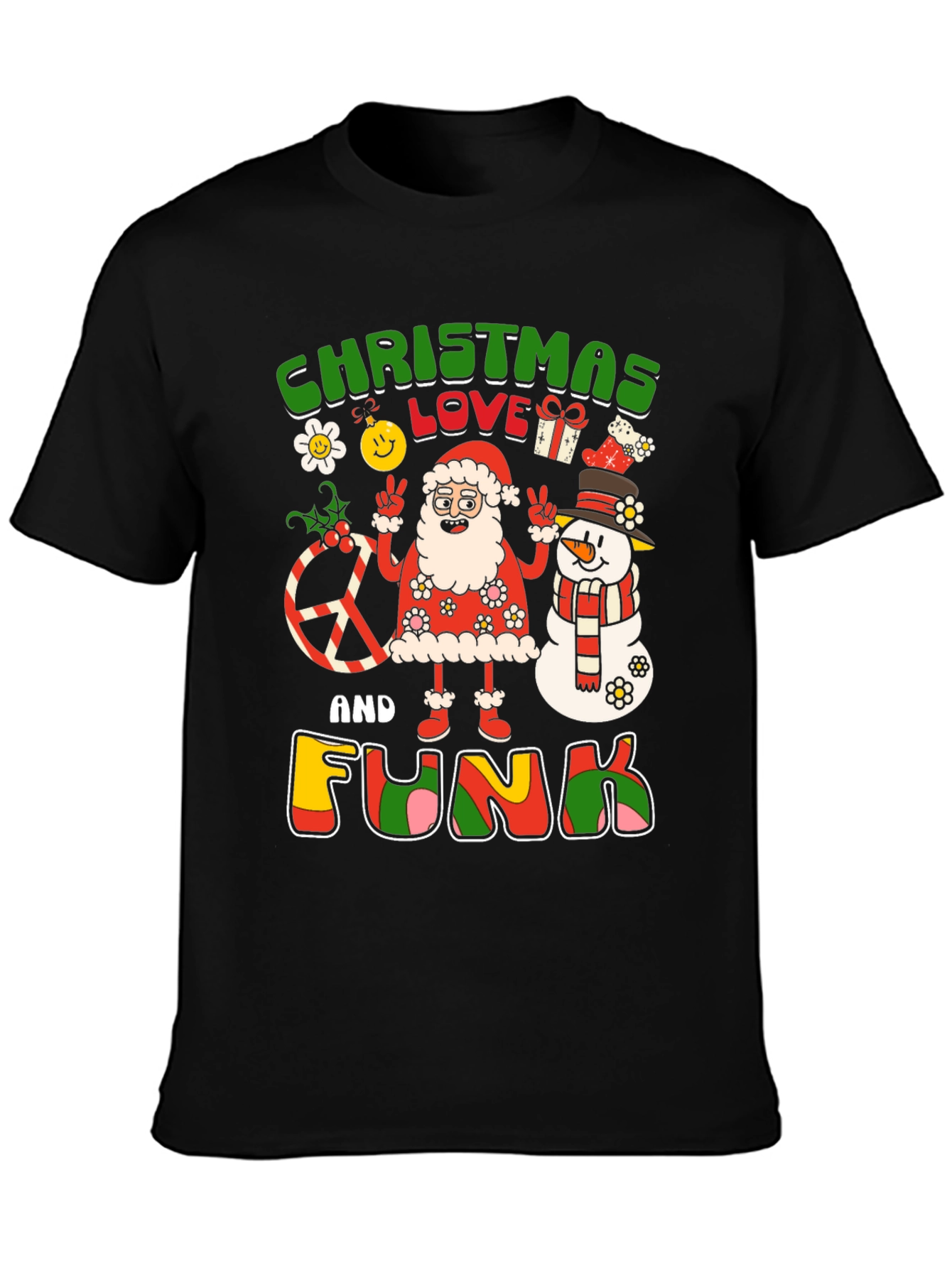 Christmas Love and Funk T-Shirt