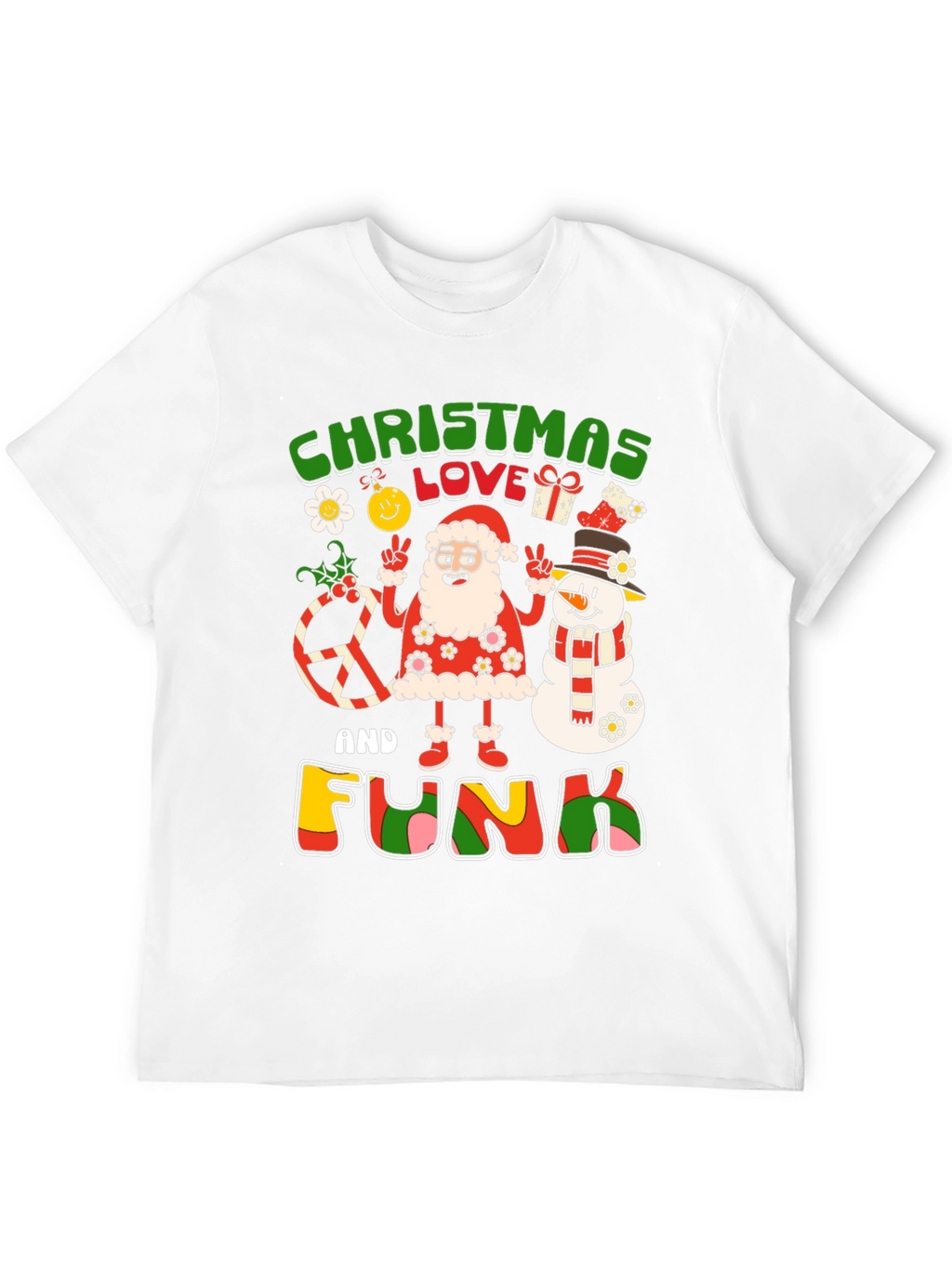 Christmas Love and Funk T-Shirt