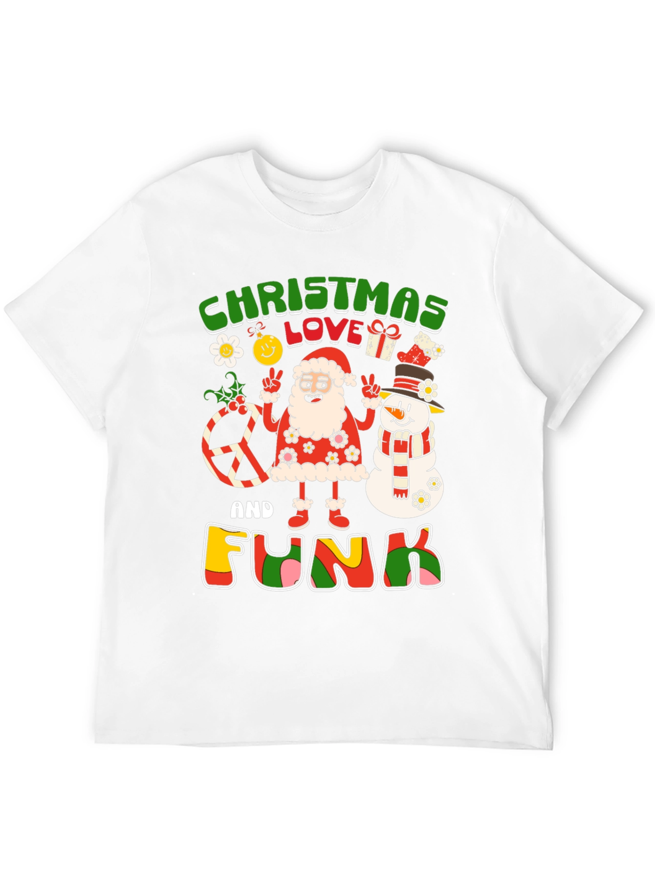Christmas Love and Funk T-Shirt