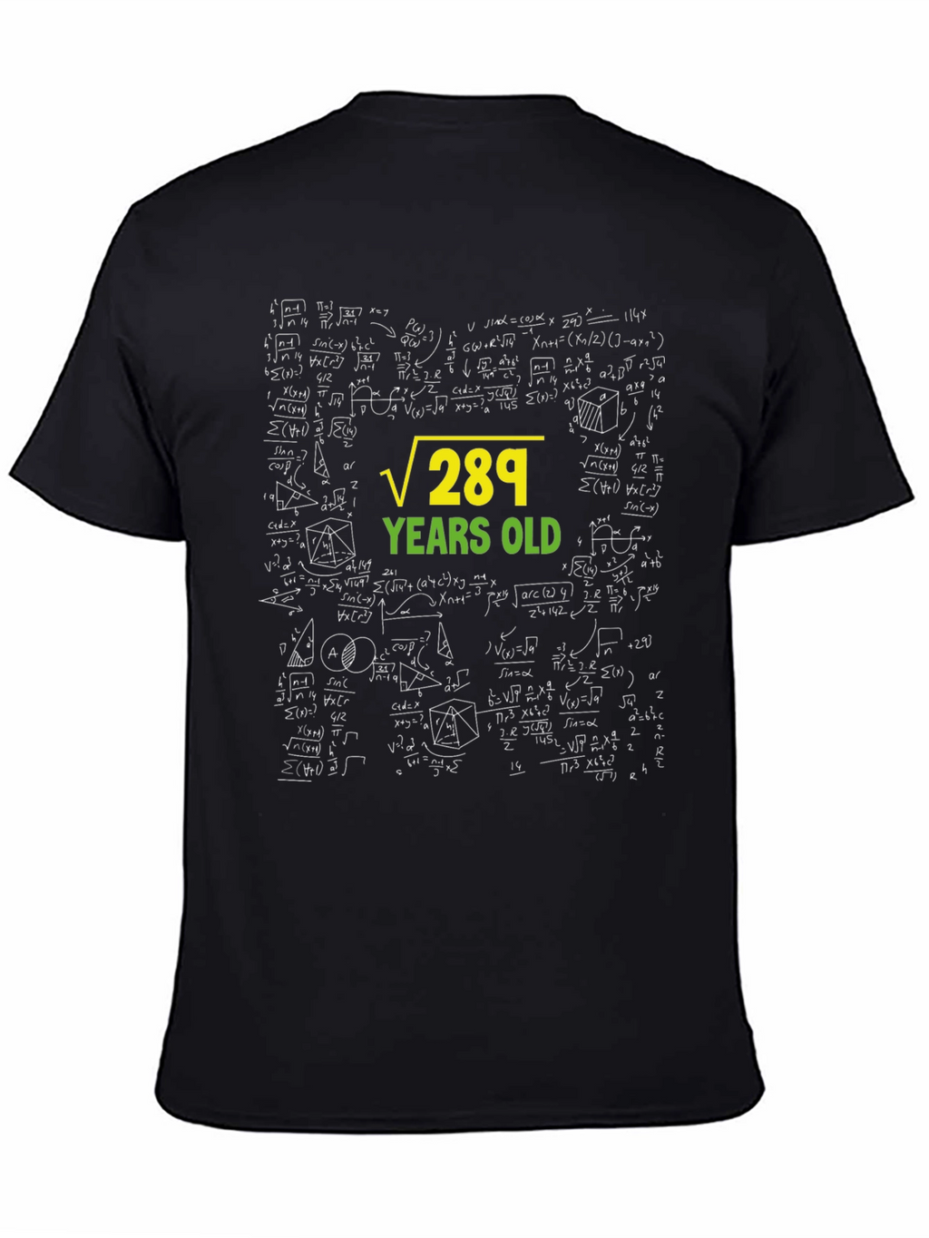 Funny Math Equation Birthday T-Shirt