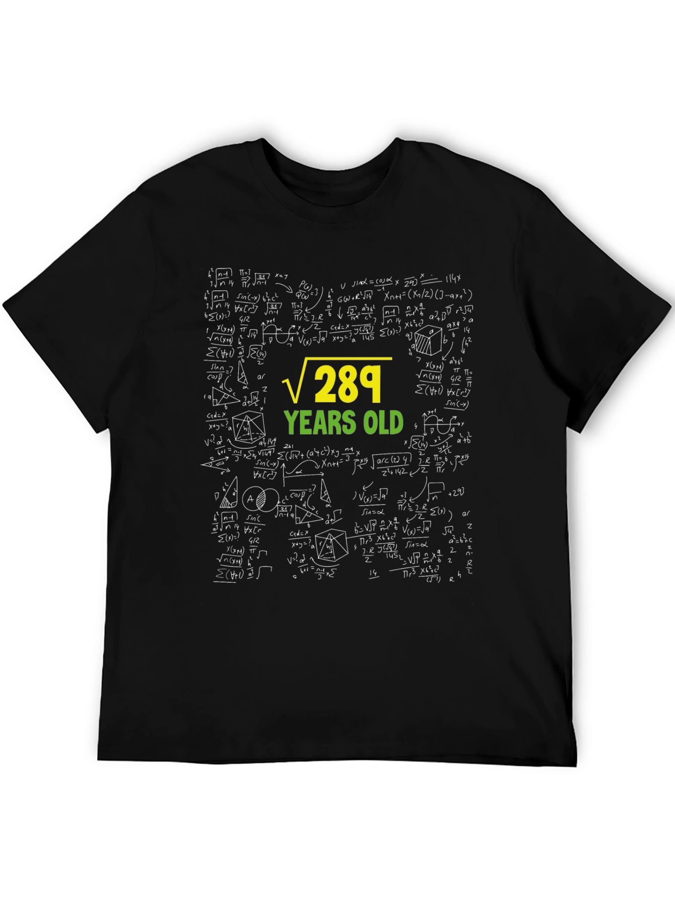 Funny Math Equation Birthday T-Shirt