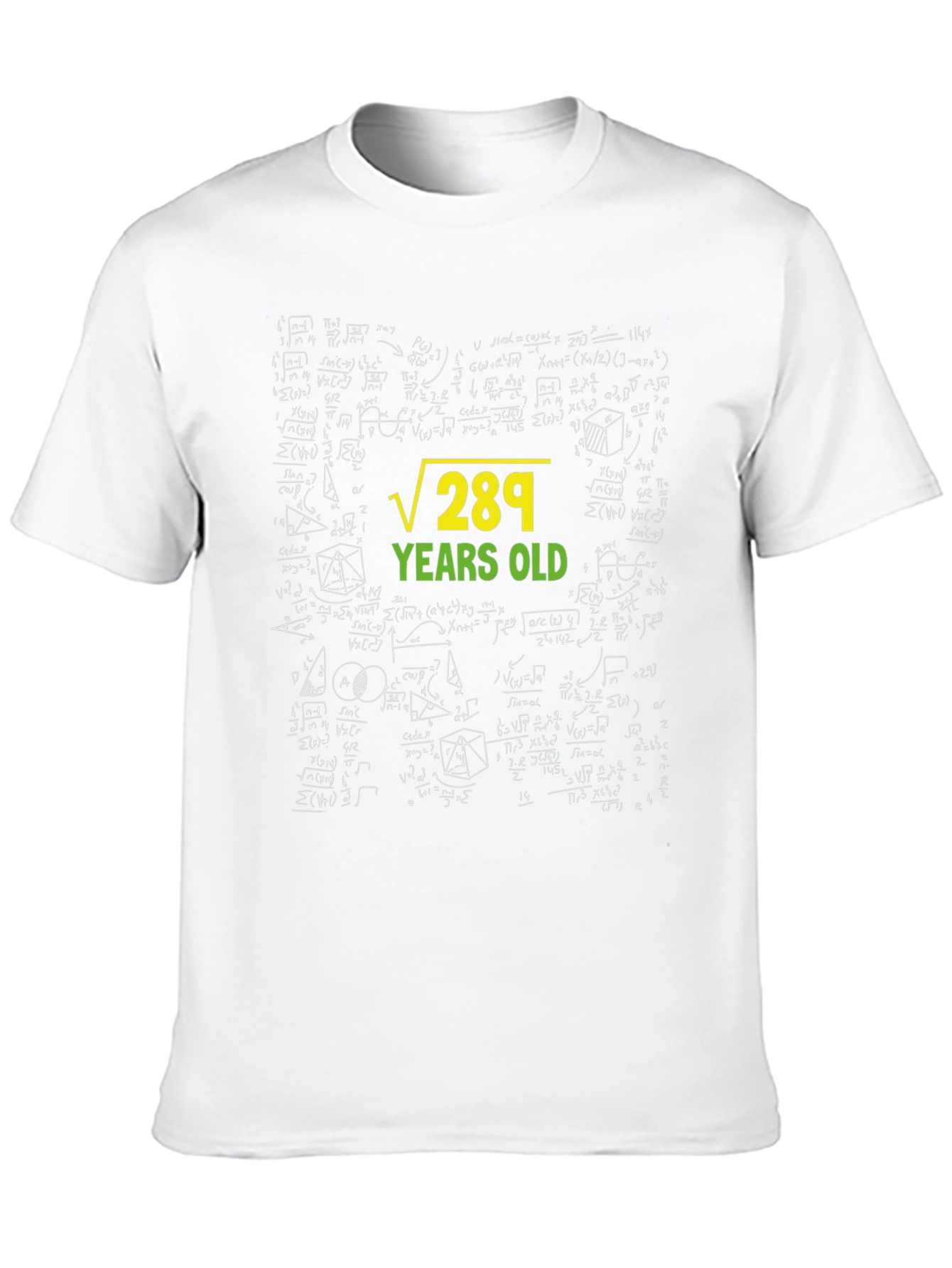 Funny Math Equation Birthday T-Shirt