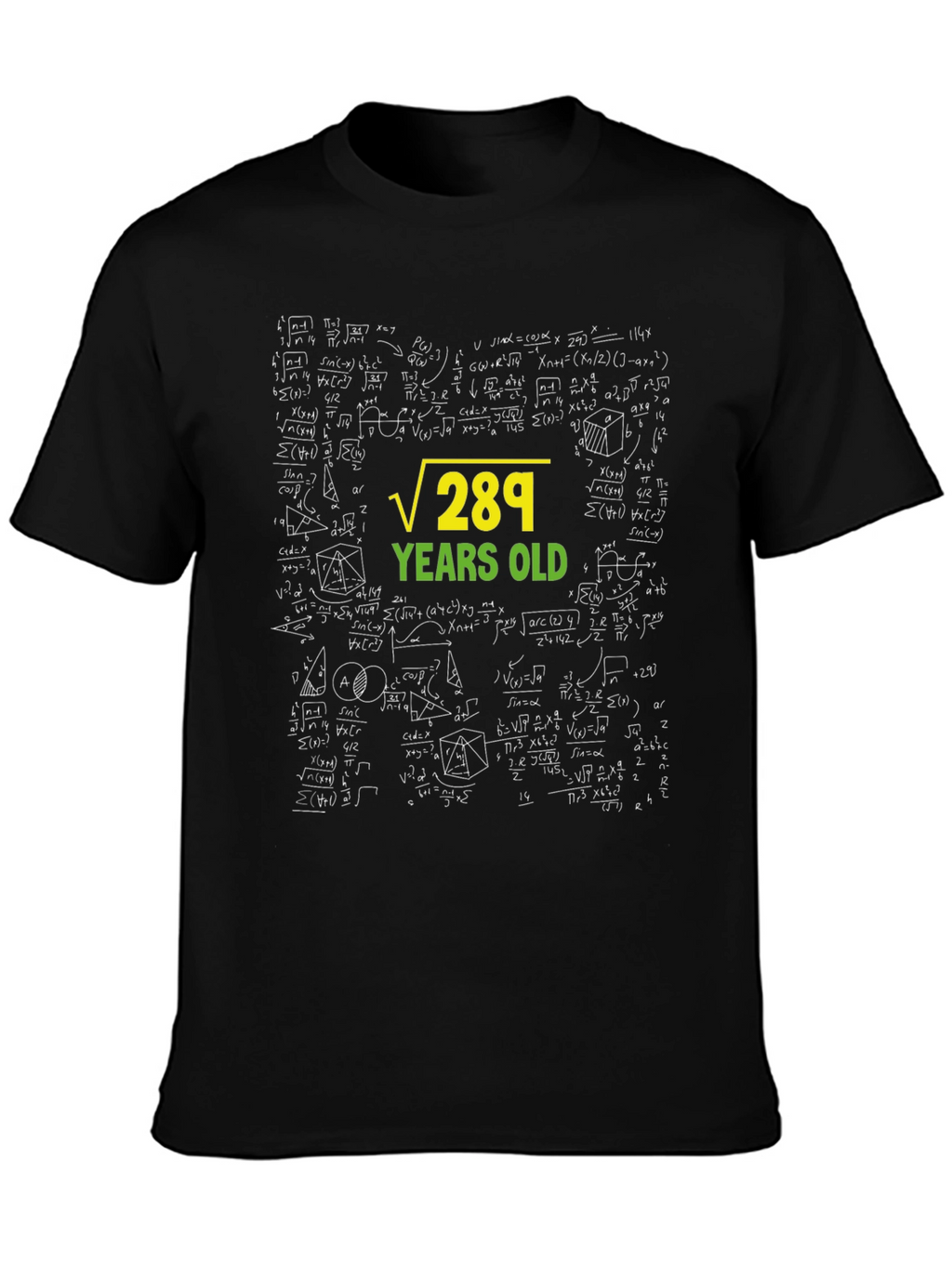 Funny Math Equation Birthday T-Shirt