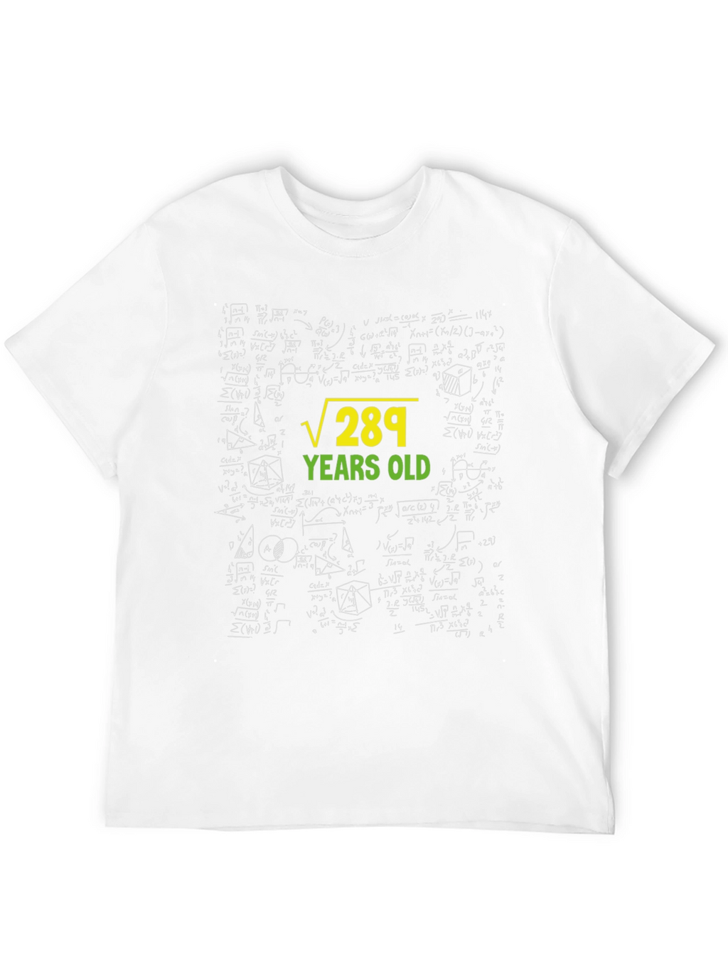 Funny Math Equation Birthday T-Shirt