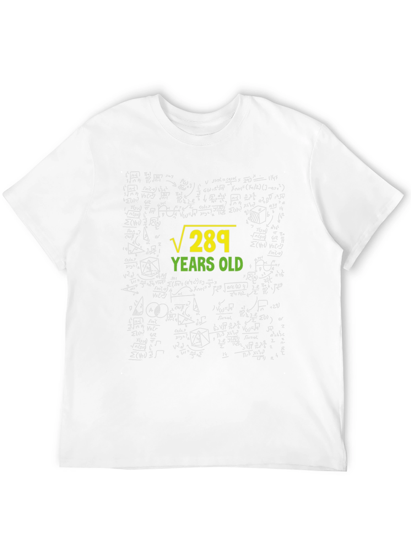 Funny Math Equation Birthday T-Shirt