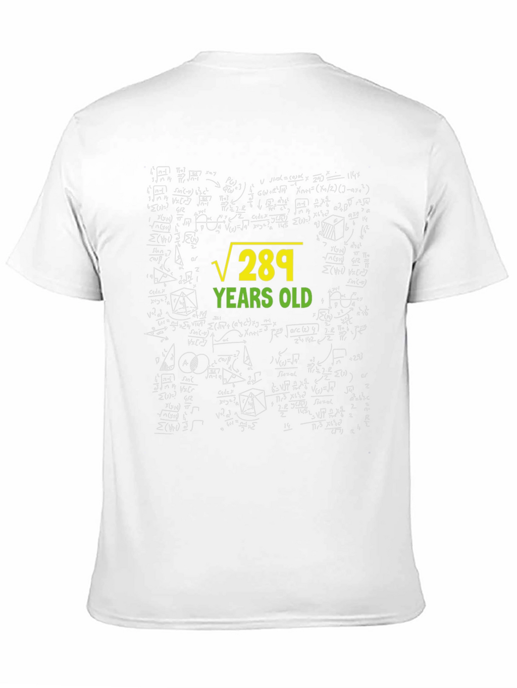 Funny Math Equation Birthday T-Shirt