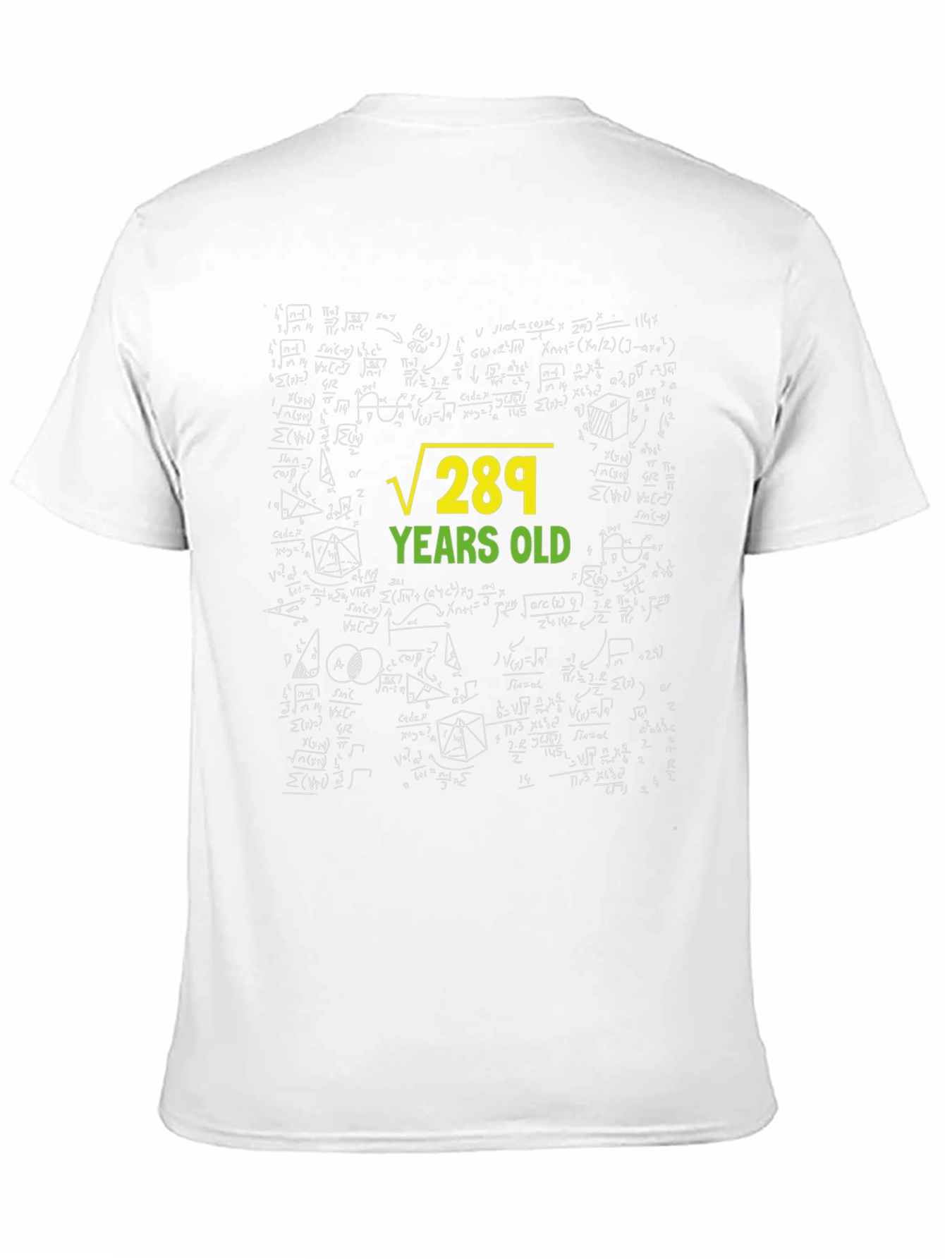 Funny Math Equation Birthday T-Shirt