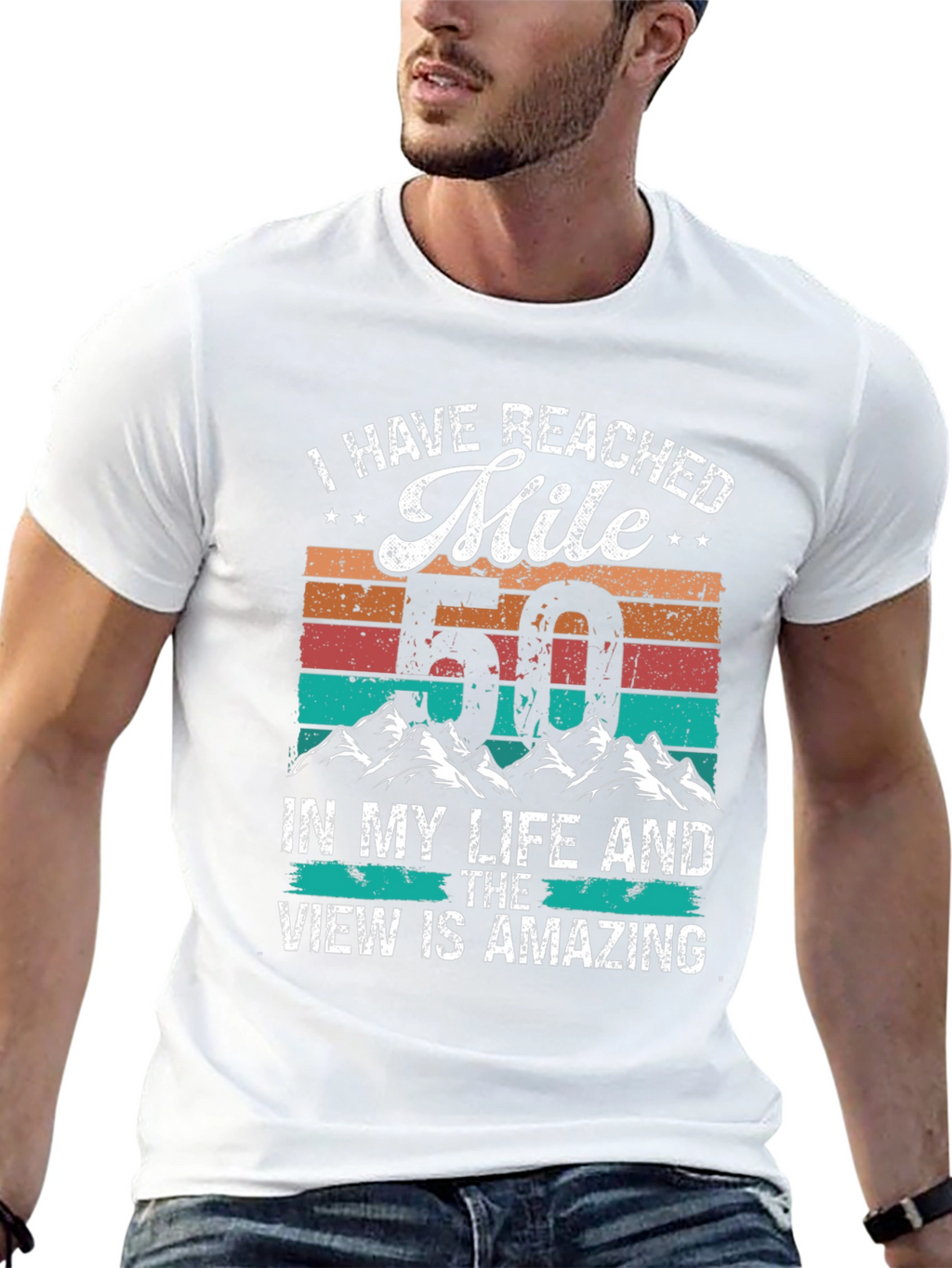 Reached Mile 50 T-Shirt