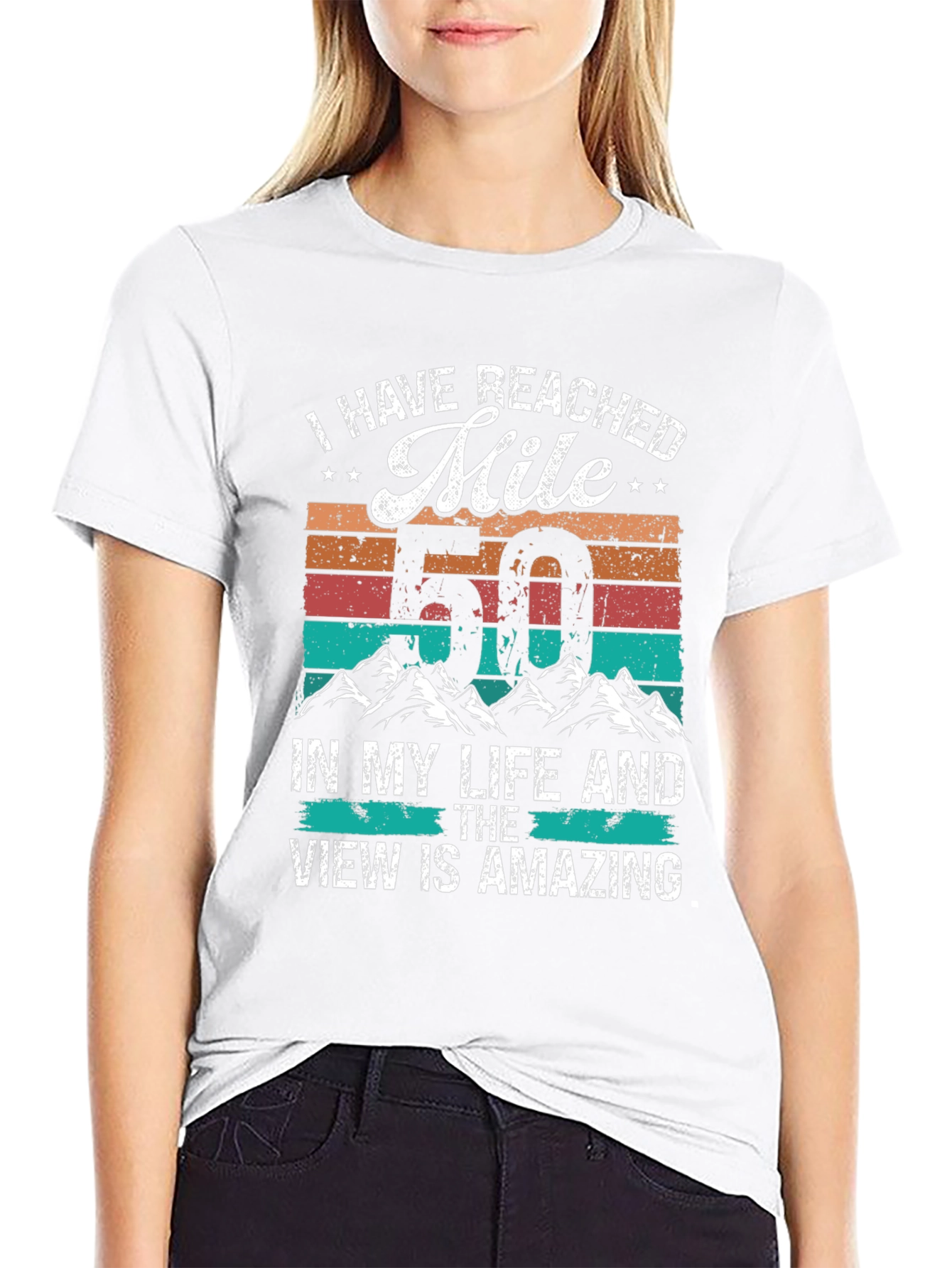 Reached Mile 50 T-Shirt