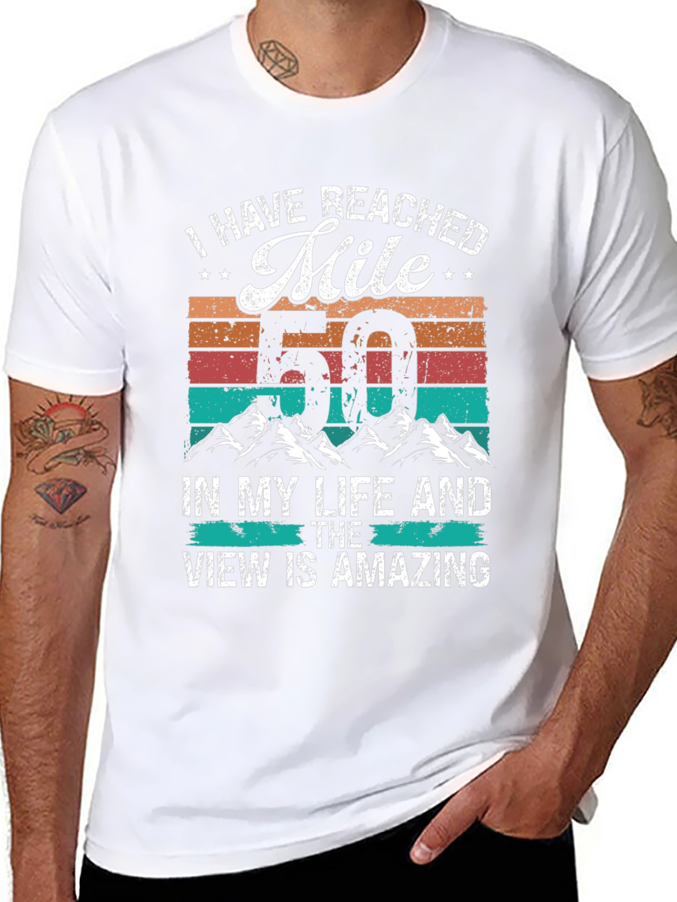 Reached Mile 50 T-Shirt